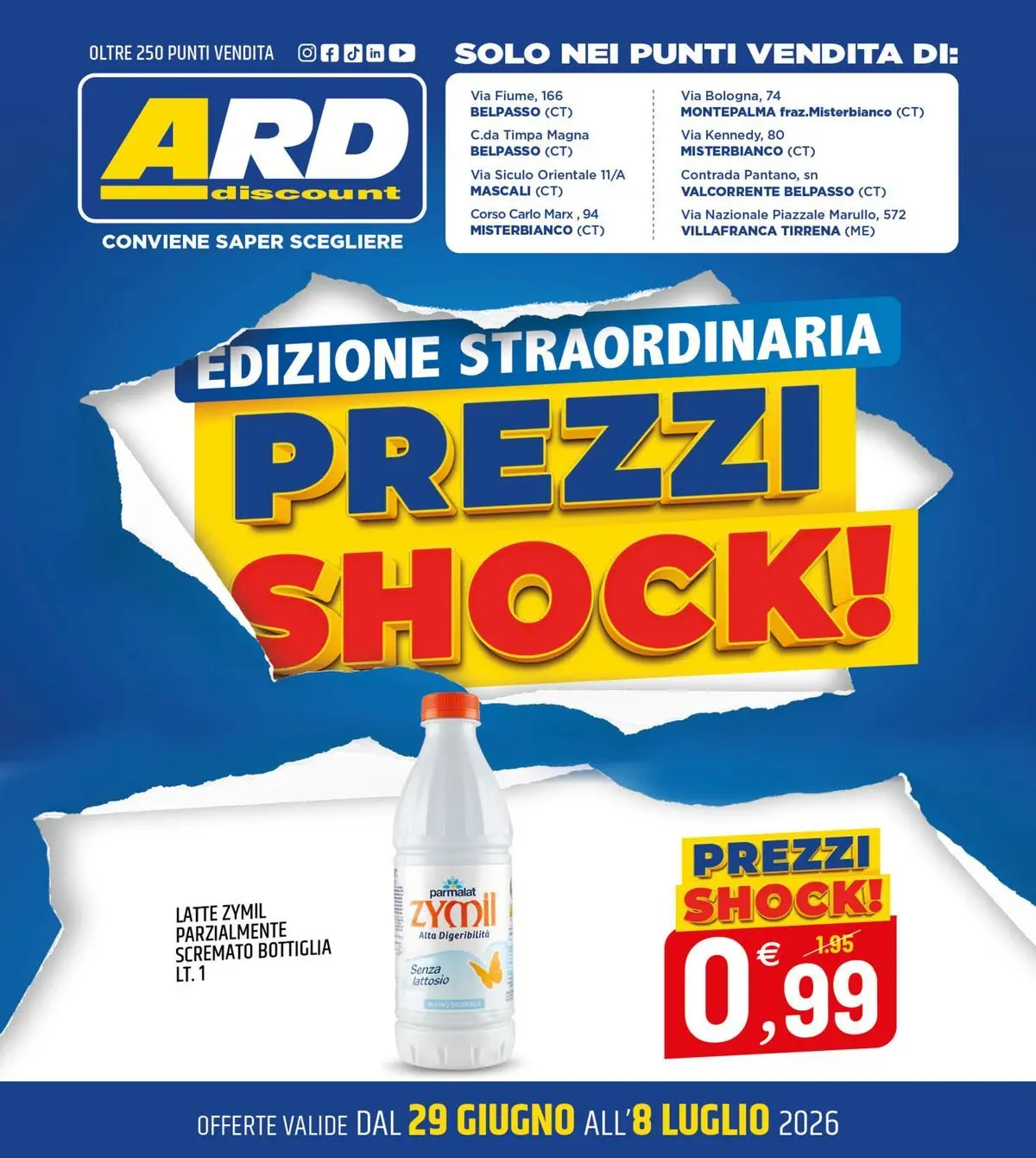 Prezzi shock!