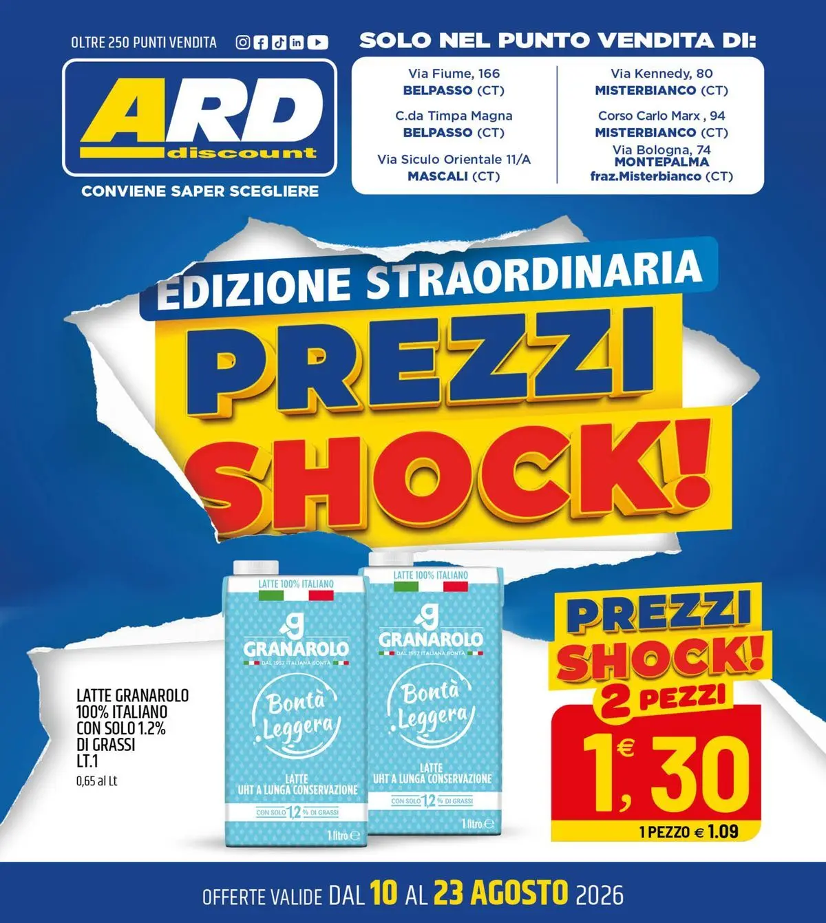 Prezzi shock!