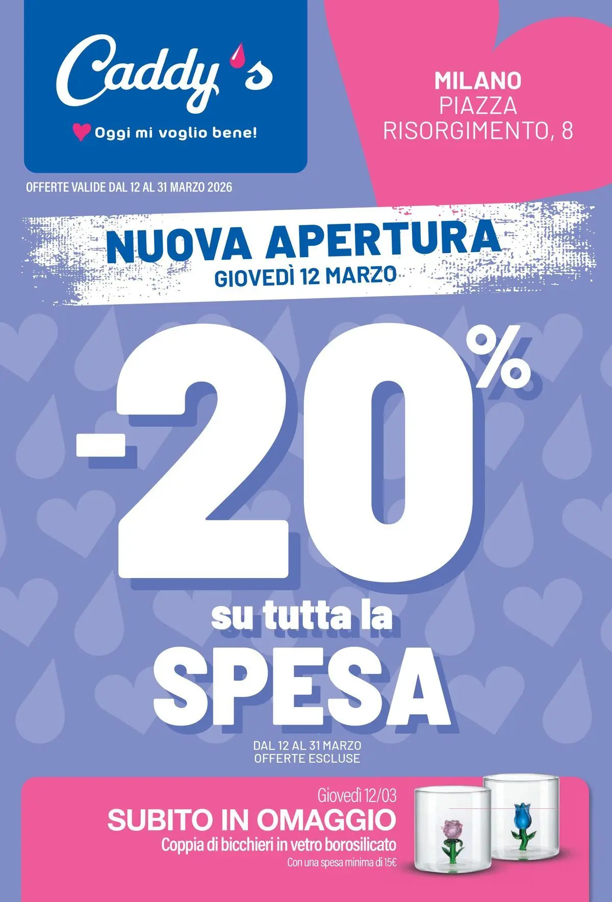-20% su tutta la spesa