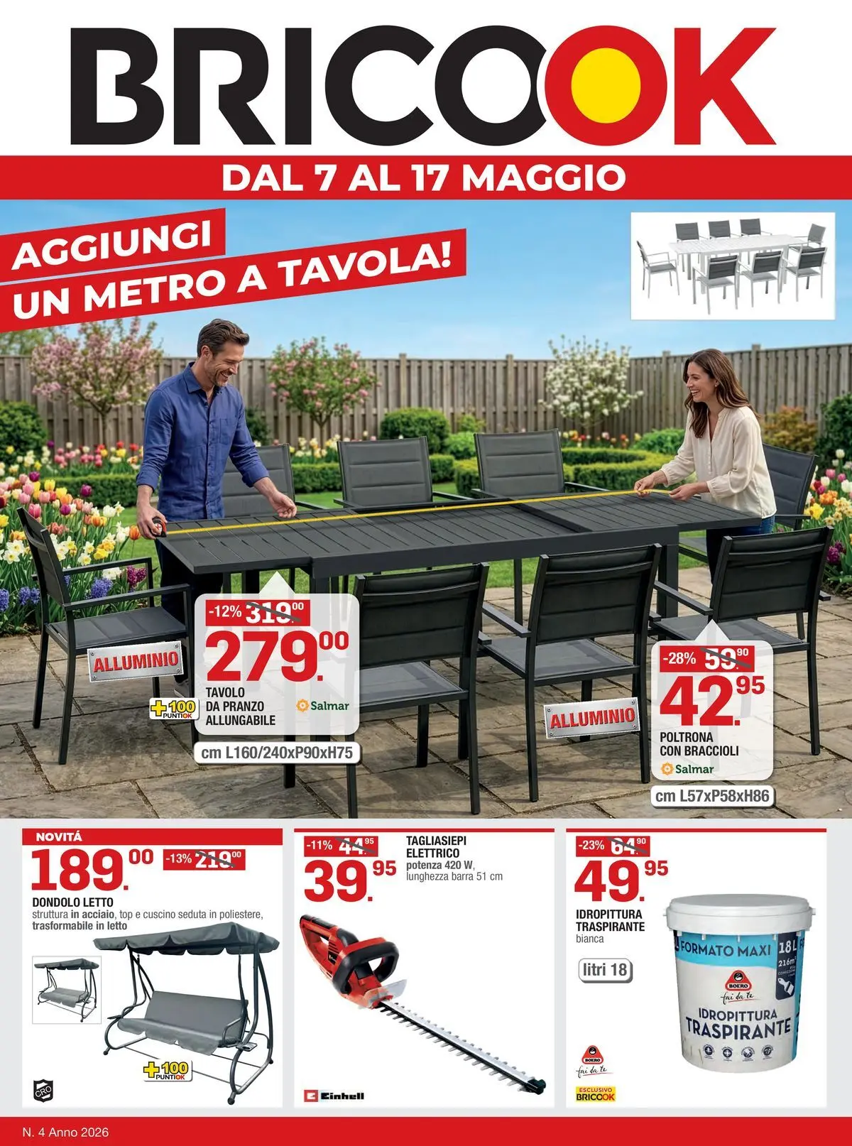 Aggiungi un metro a tavola!