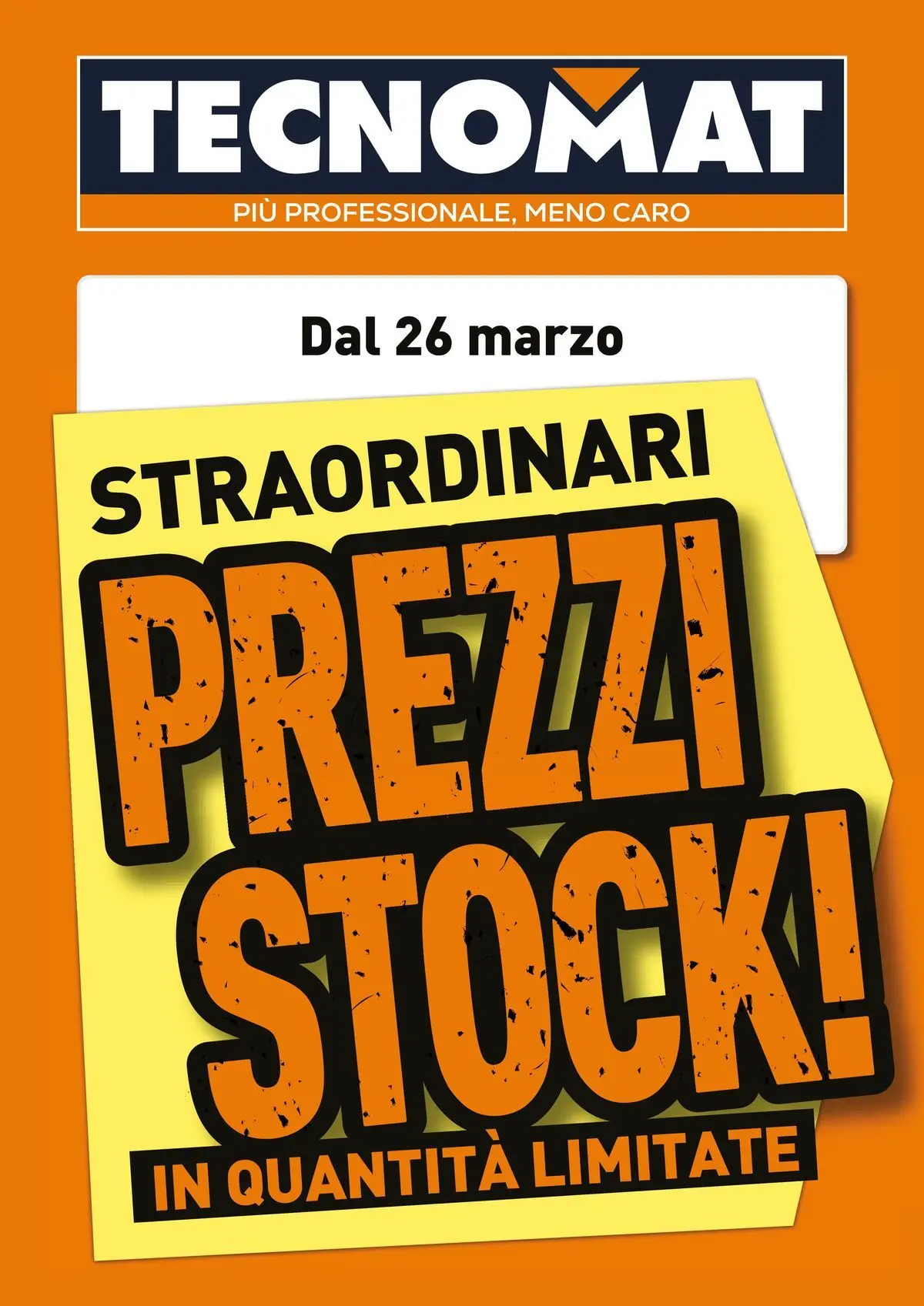 Straordinari prezzi stock!
