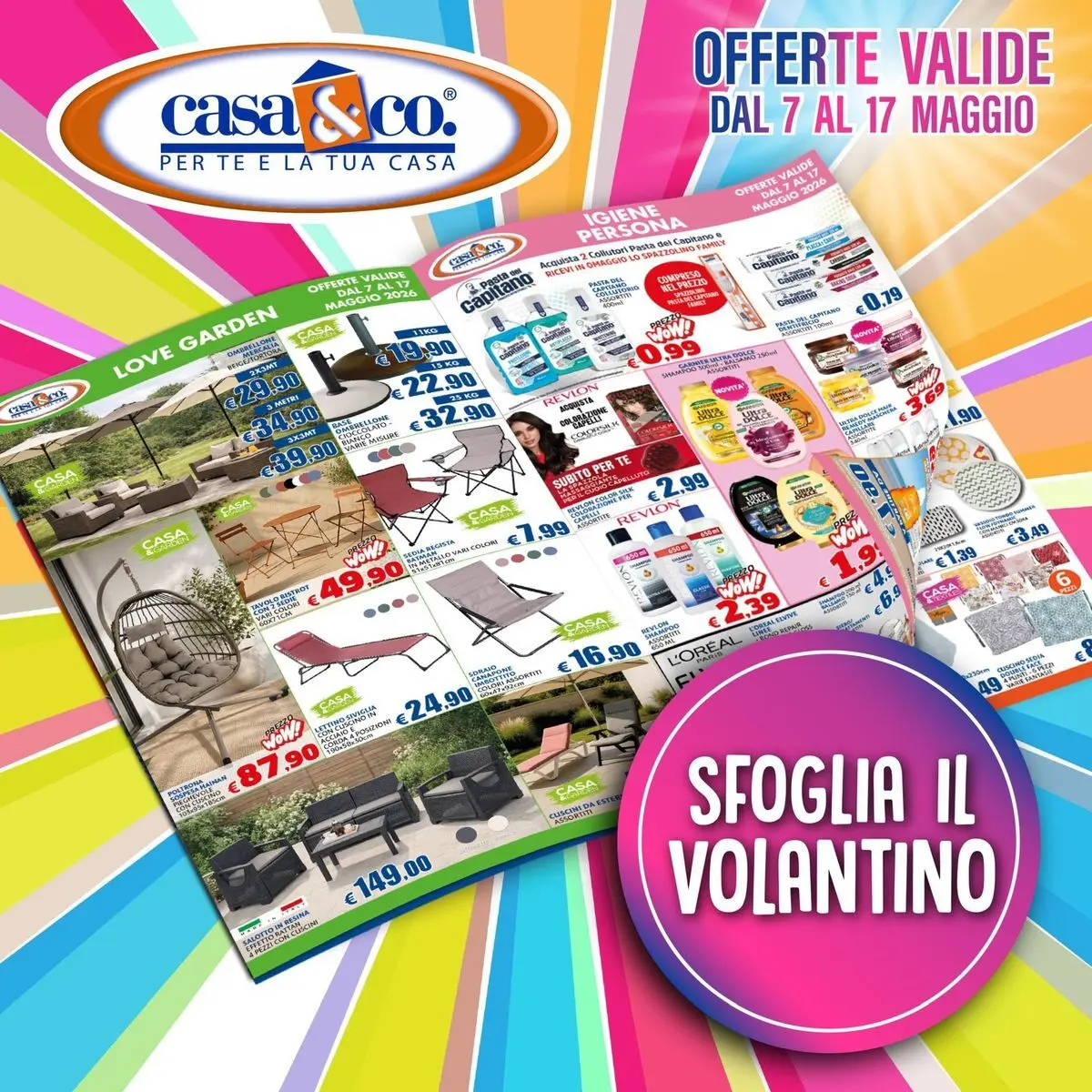 Offerte valide dal 7 al 17 maggio