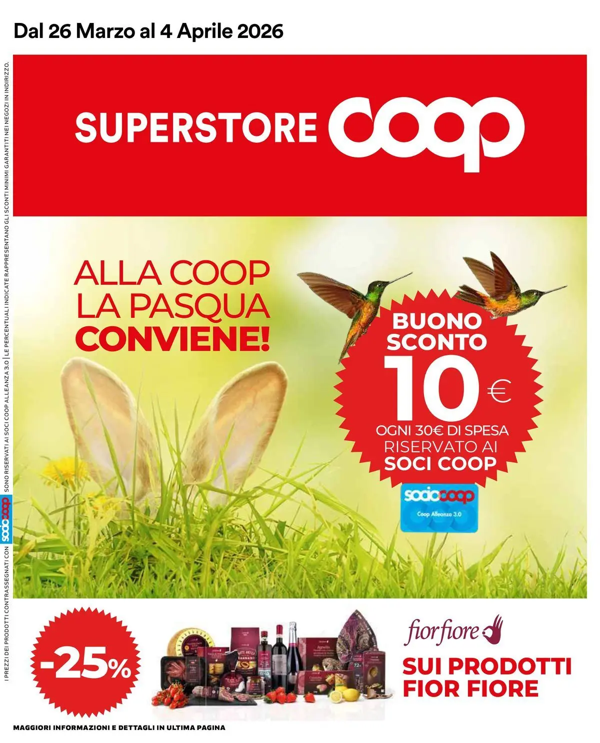 Alla Coop la Pasqua conviene!