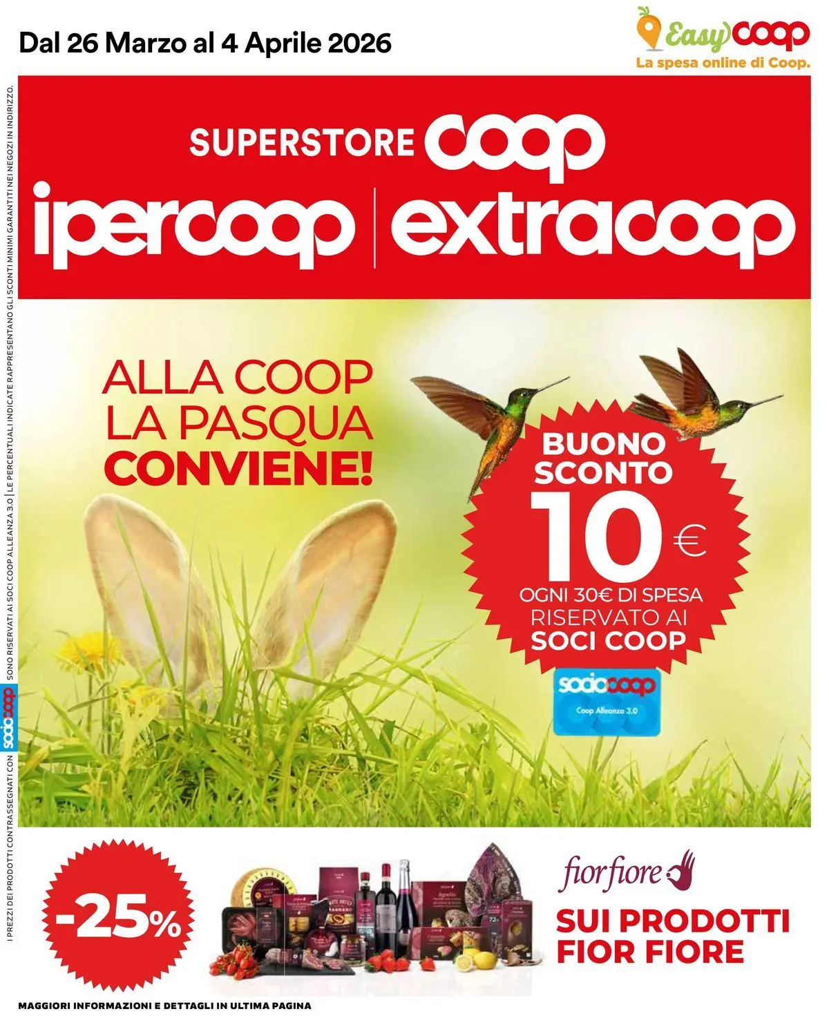 Alla Coop la Pasqua conviene!