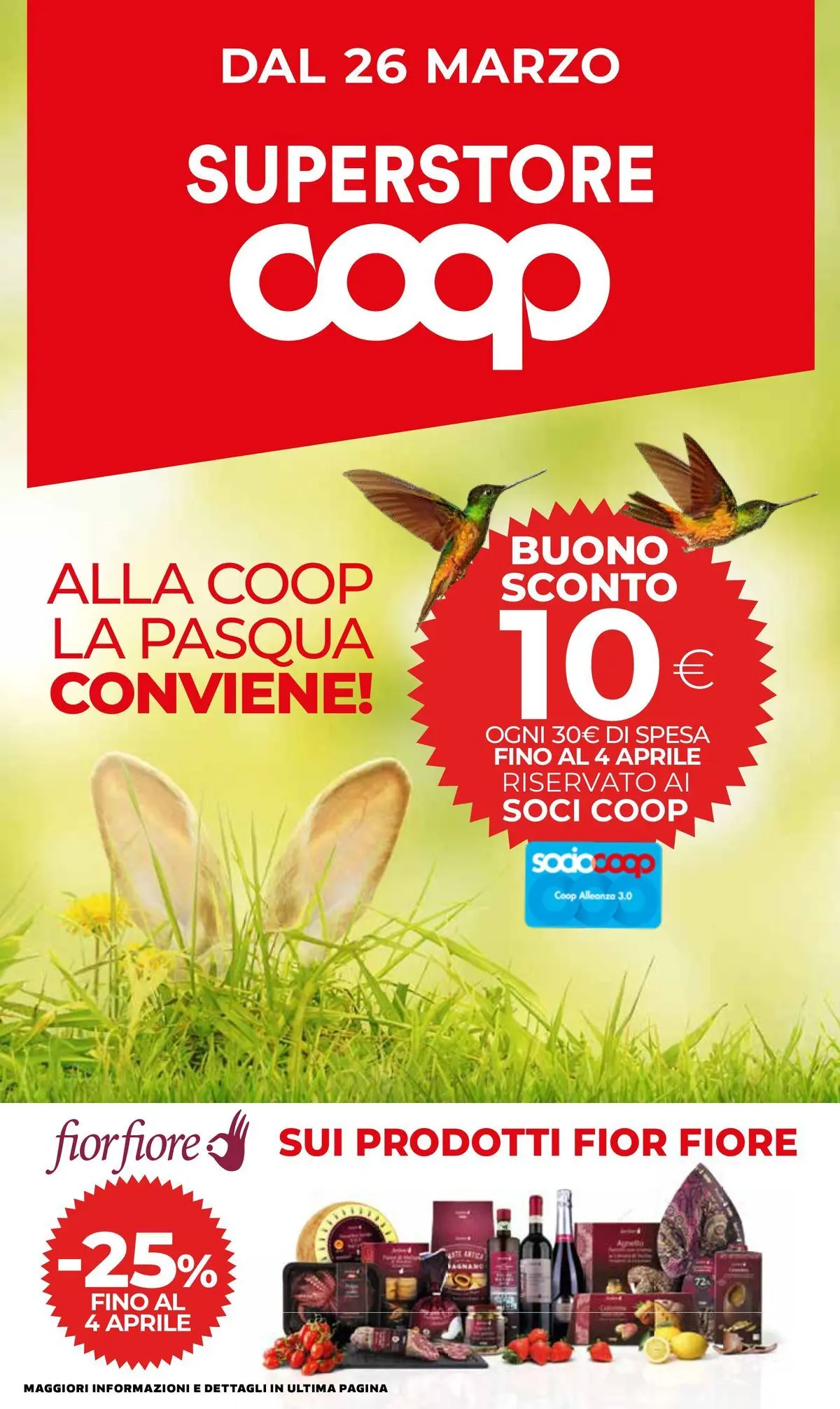 Alla Coop la Pasqua conviene!