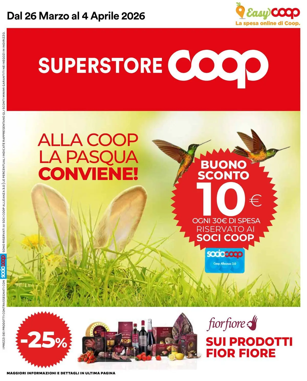 Alla Coop la Pasqua conviene!