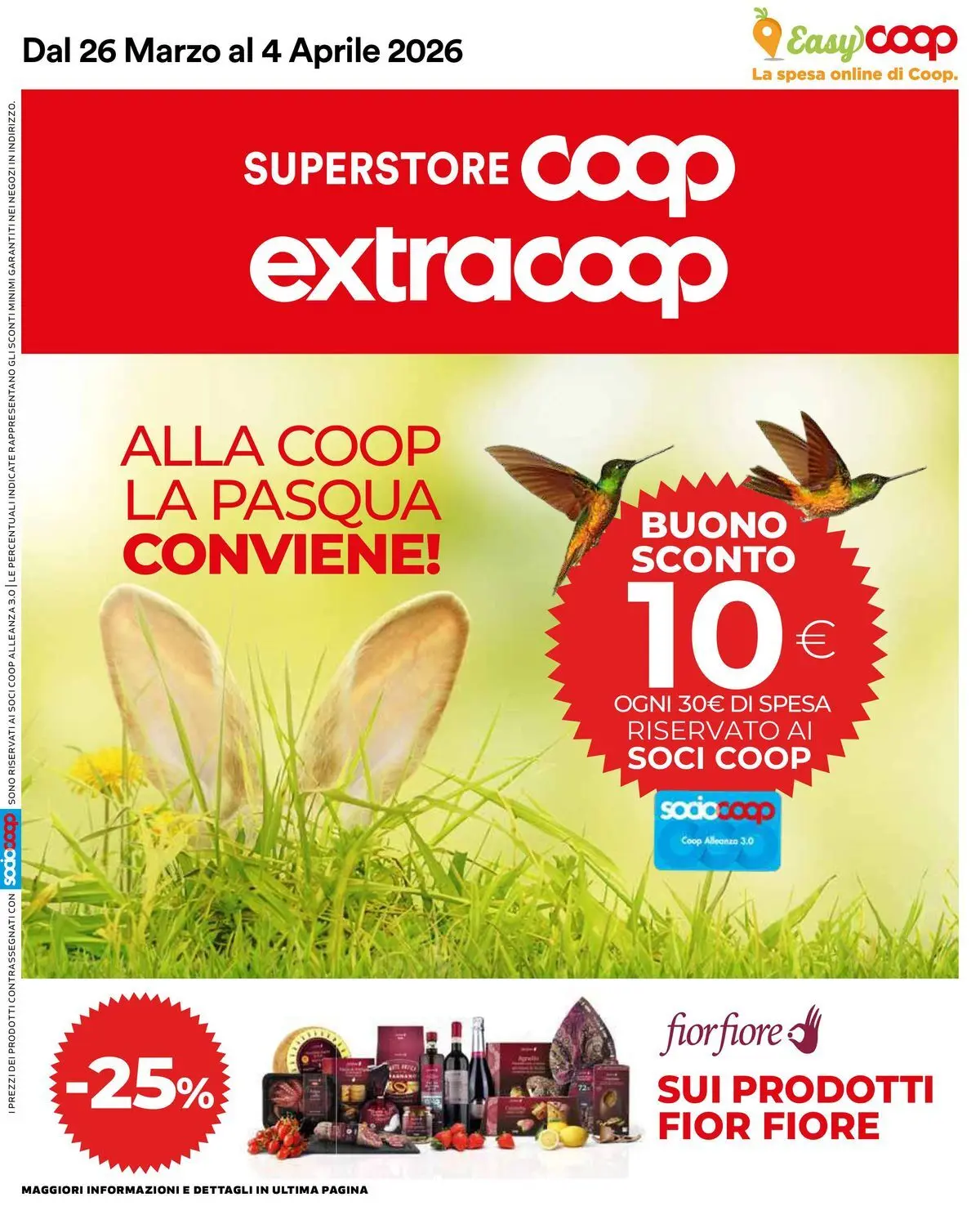 Alla Coop la Pasqua conviene!