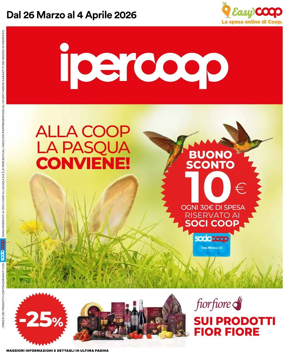 Alla Coop la Pasqua conviene!