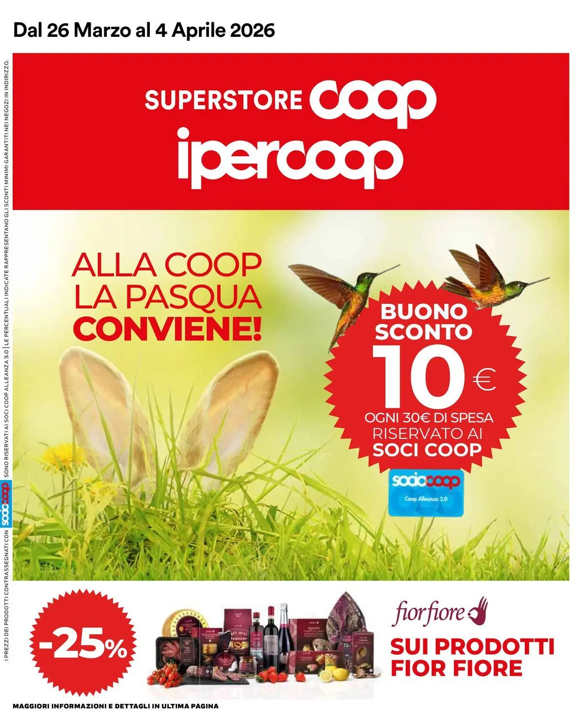 Alla Coop la Pasqua conviene!