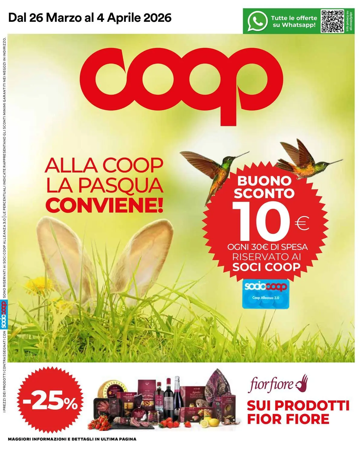 Alla Coop la Pasqua conviene!