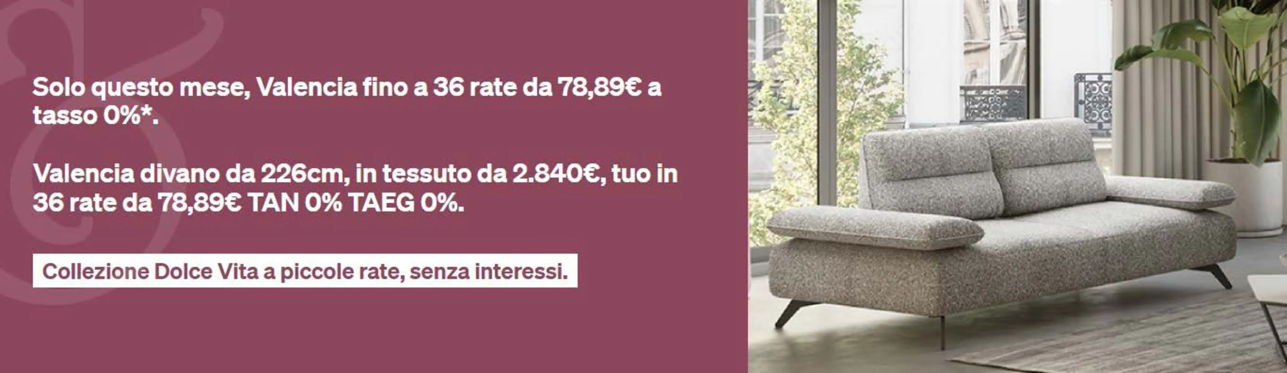 Solo questo mese, Valencia fino a 36 rate da 78,89 euro a tasso 0%