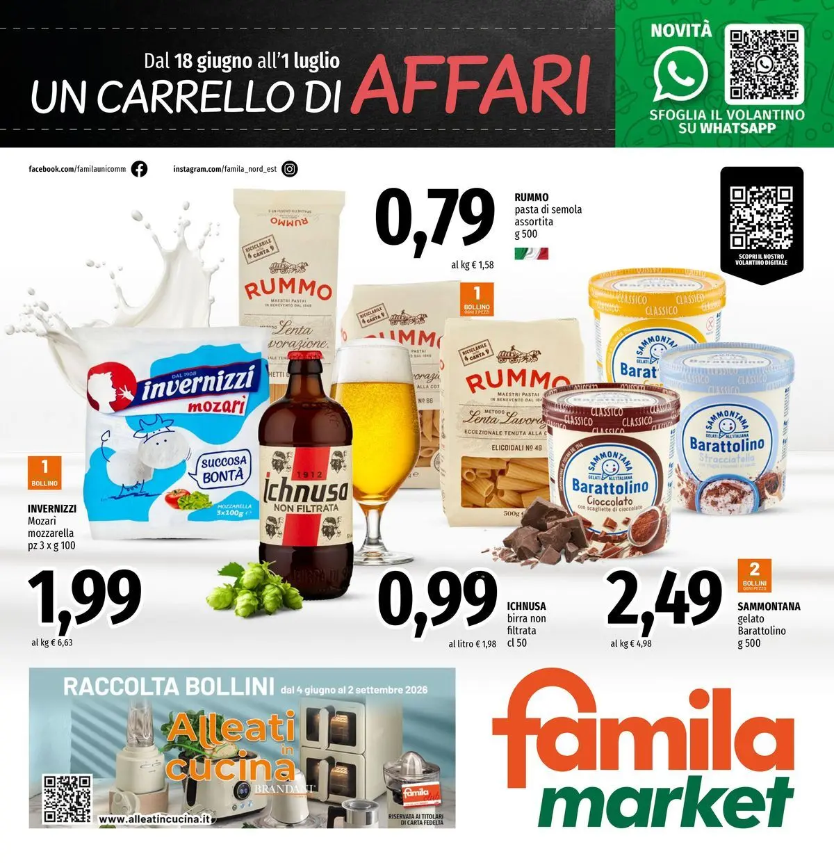 Un carrello di affari