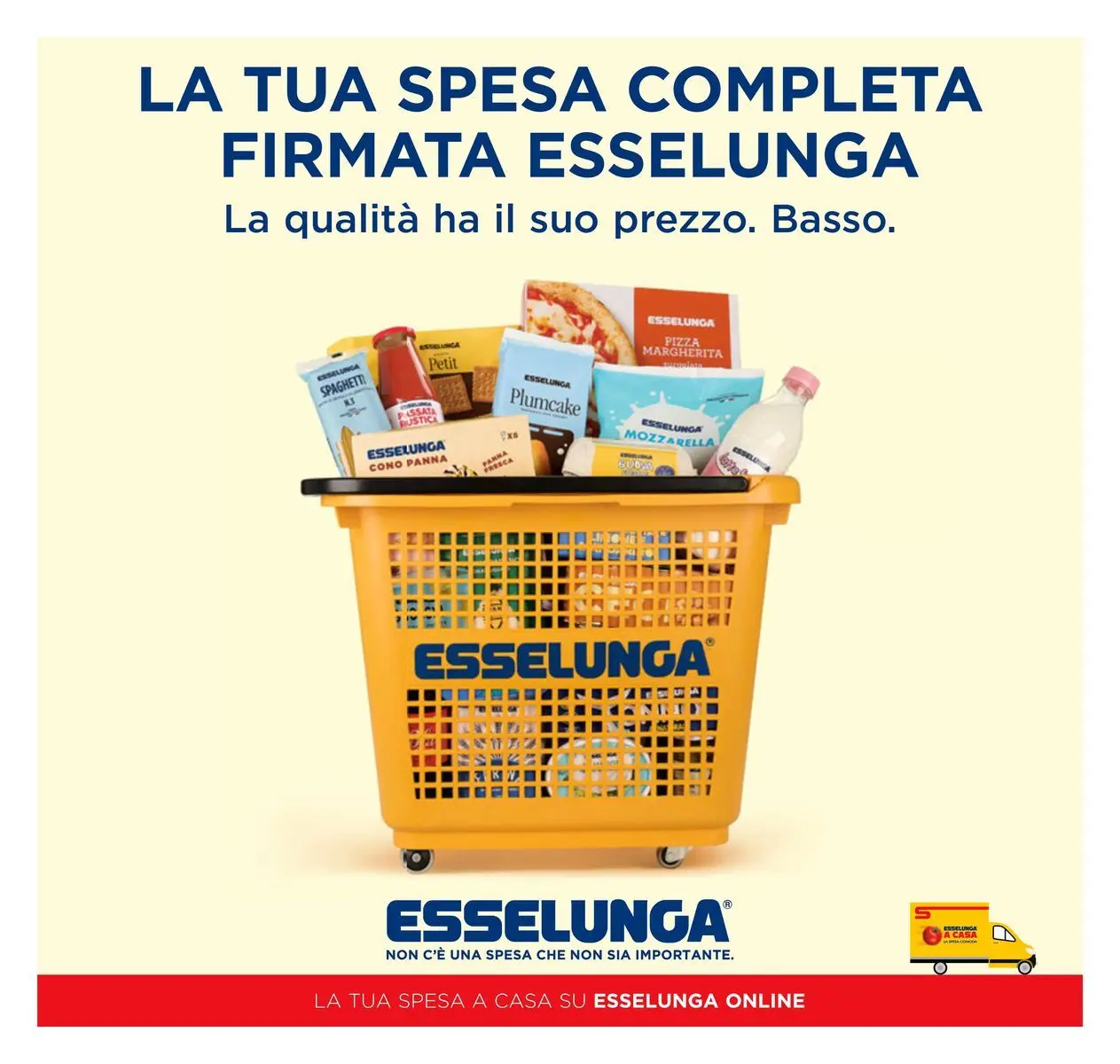 La tua spesa completa firmata