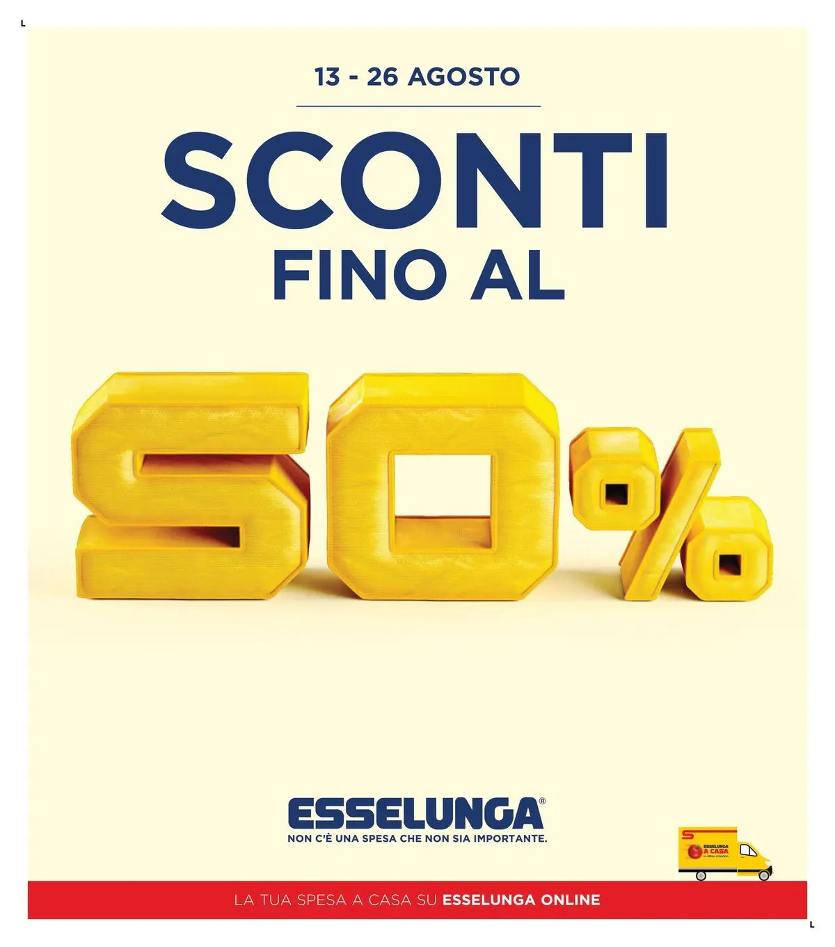 Sconti fino al 50