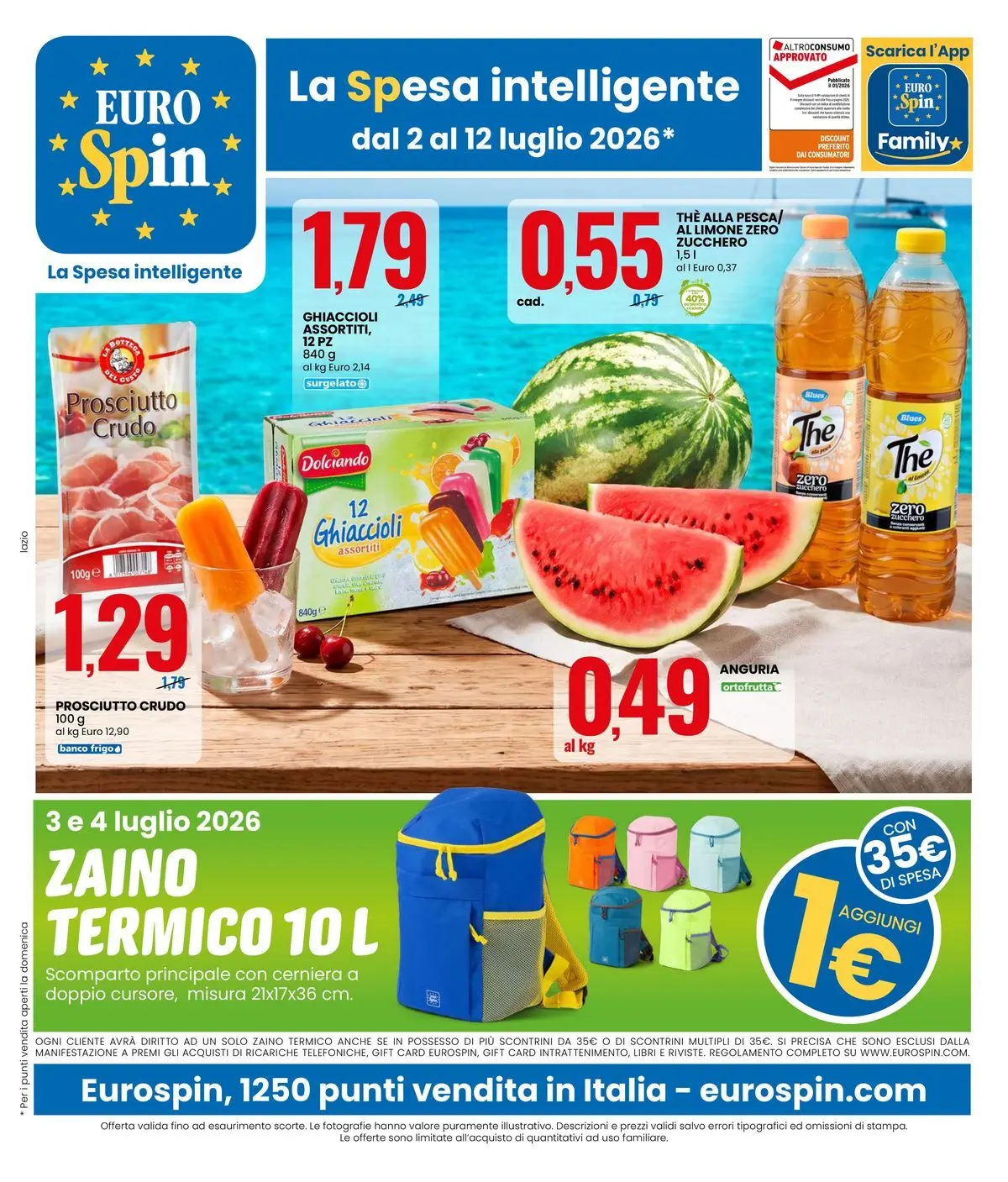 SPECIALE ESTATE E SPECIALE GELATI