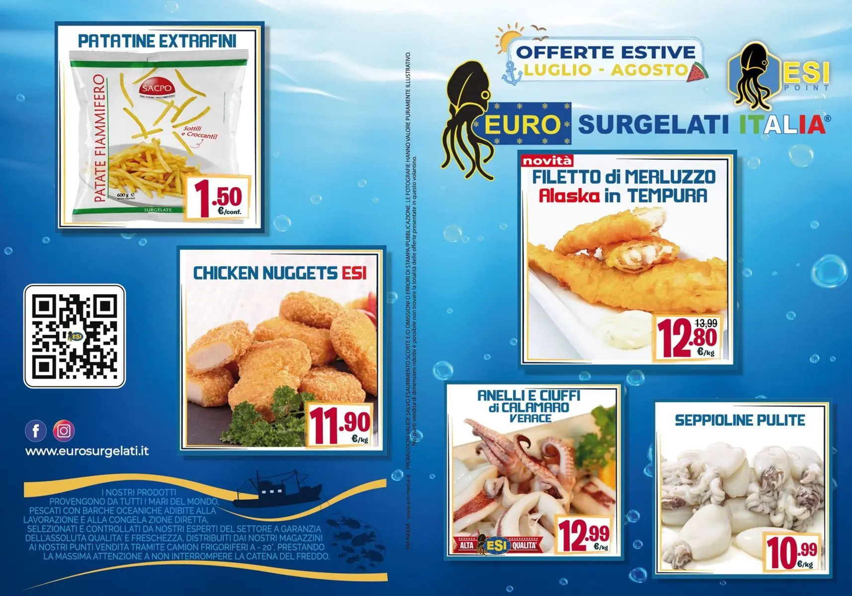 Offerte estive Luglio-Agosto