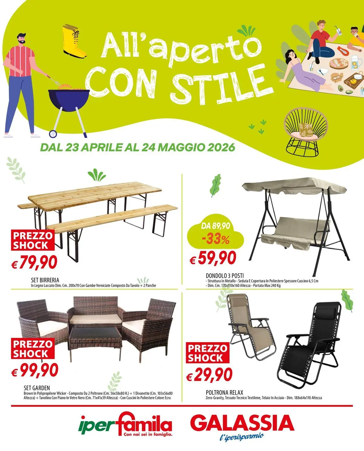 All'aperto con stile