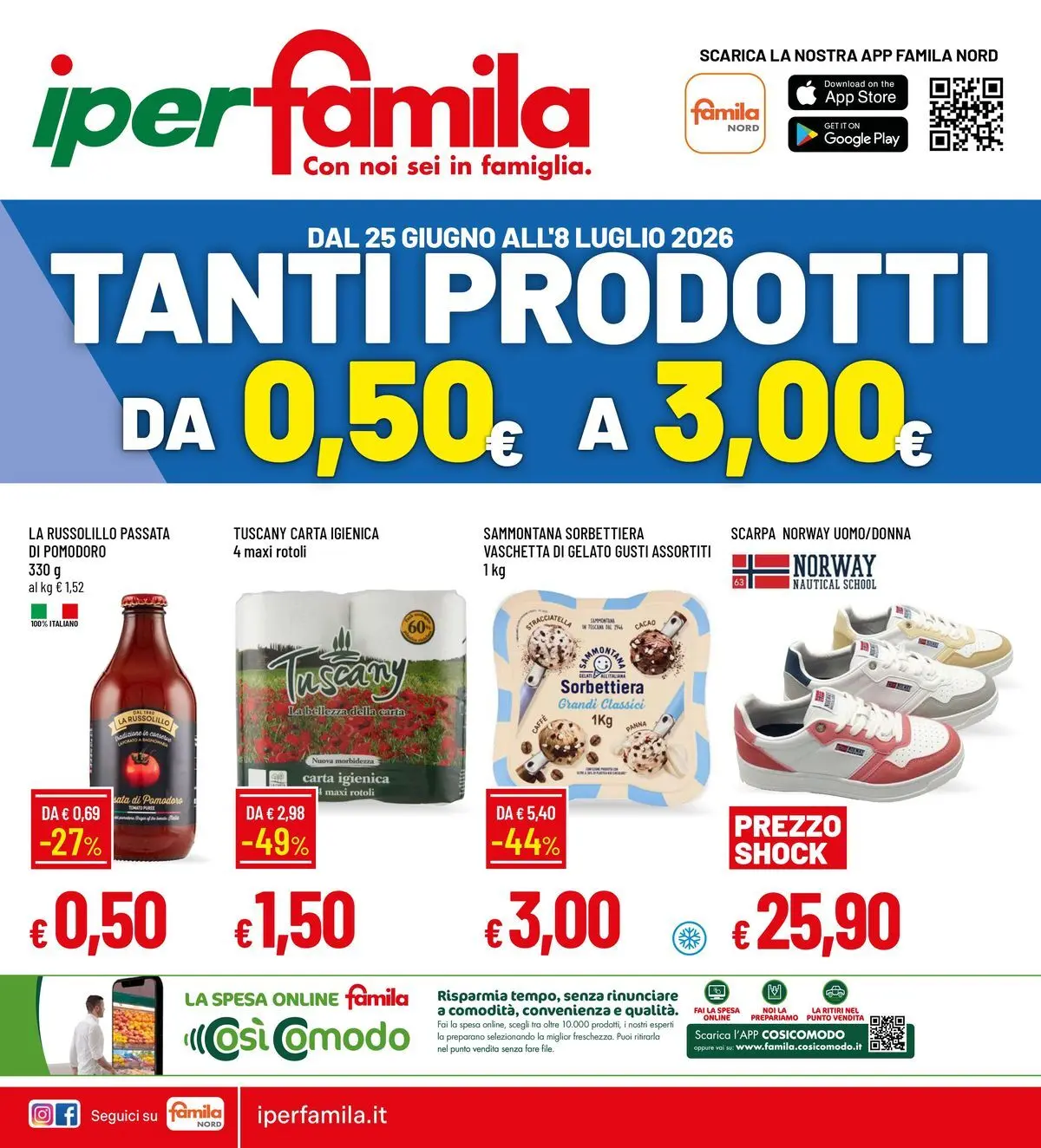 TANTI PRODOTTI DA 0,50 A 3,00 EURO