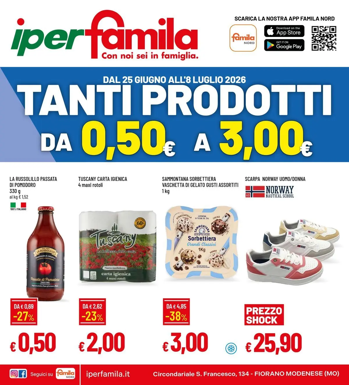 TANTI PRODOTTI DA 0,50 A 3,00 EURO