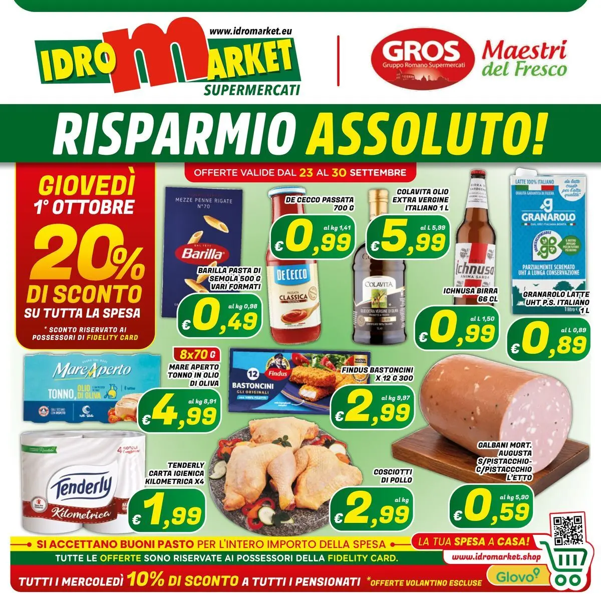 Risparmio assoluto!