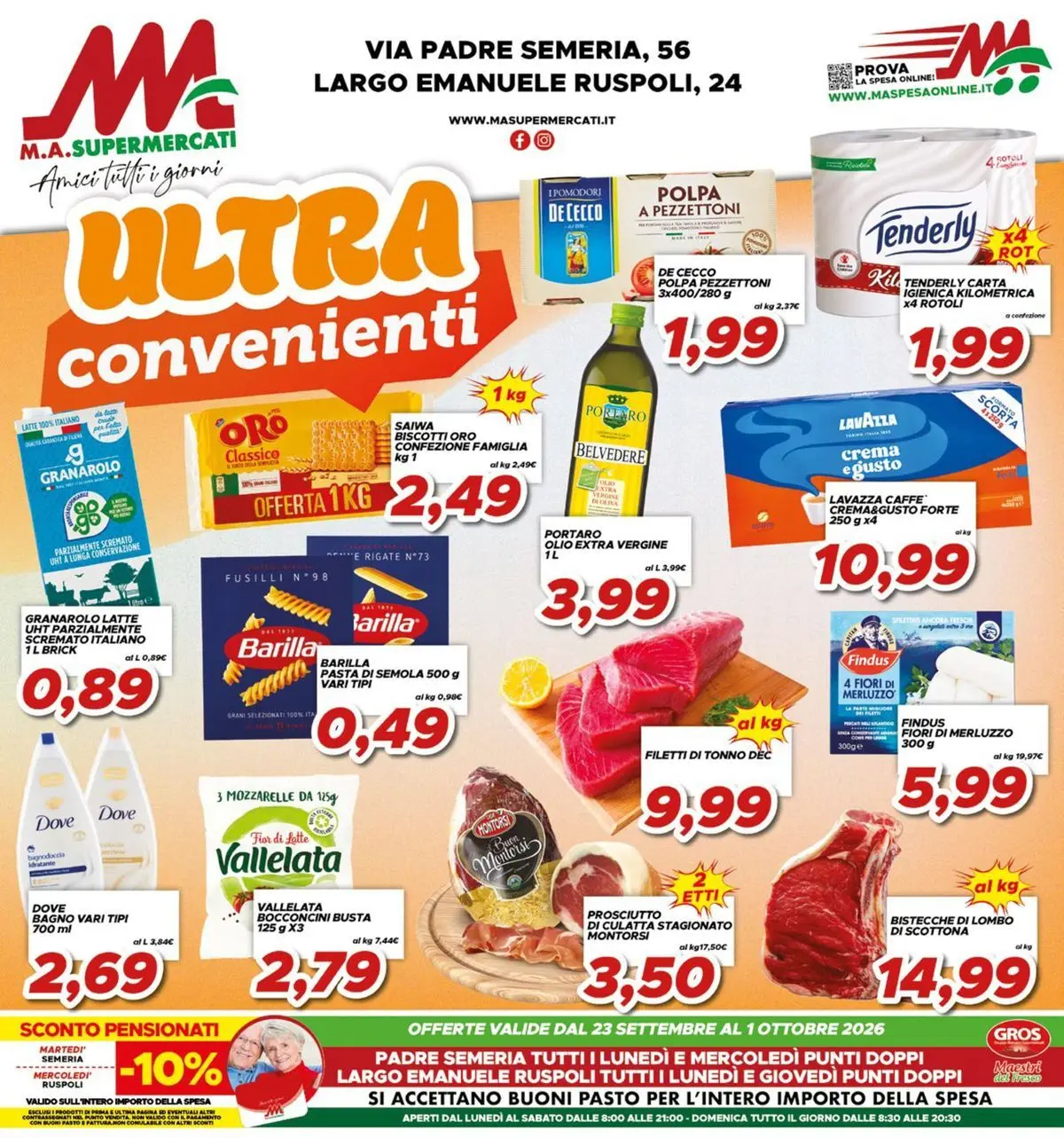 Ultra convenienti
