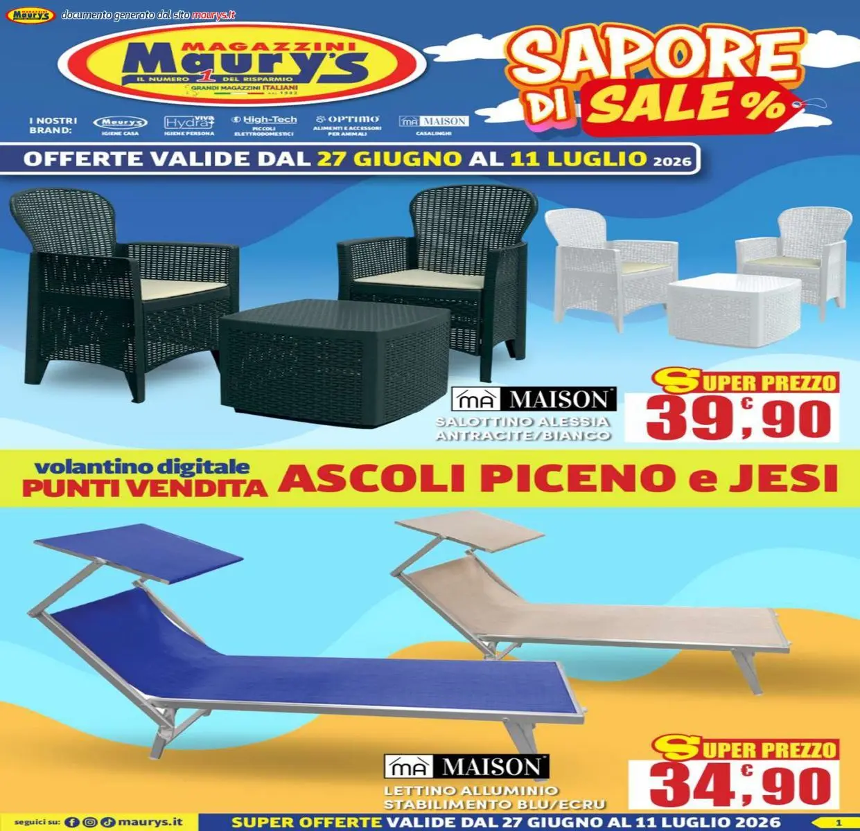 Sapore di sale %