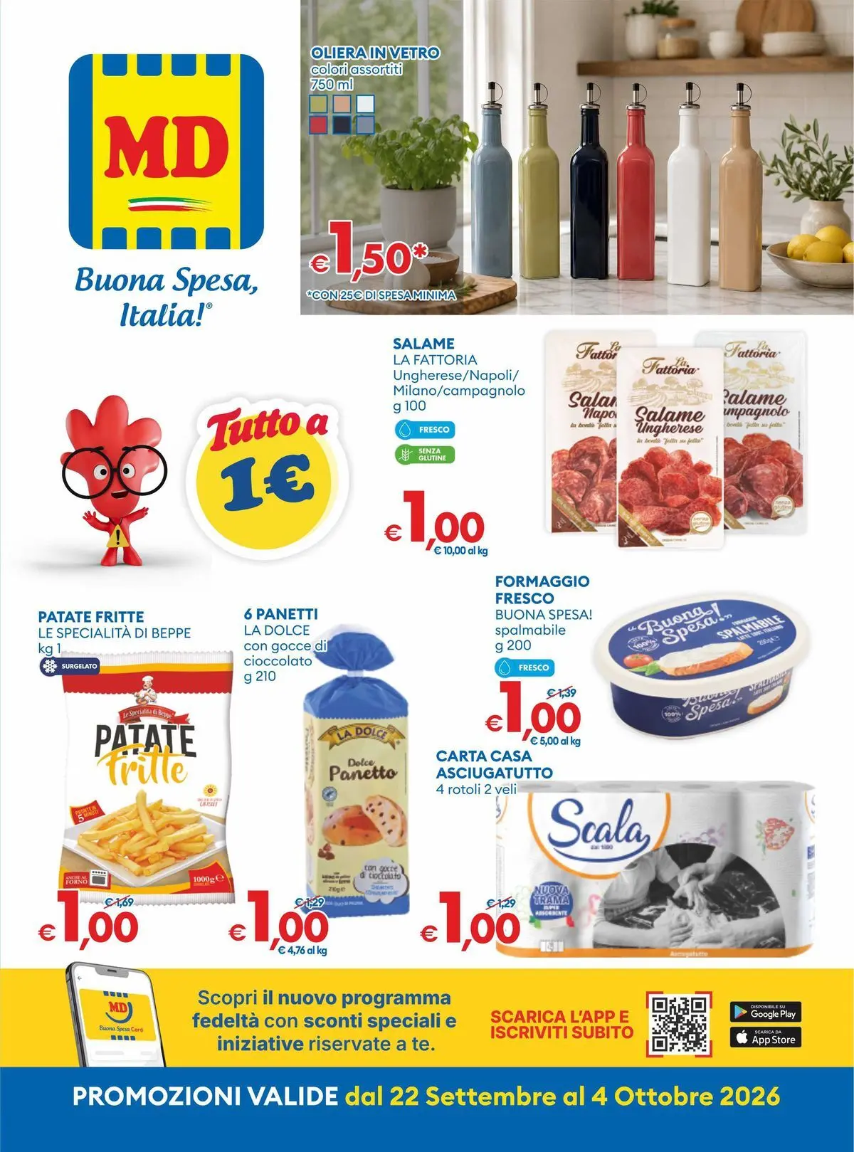 Tutto a 1 euro