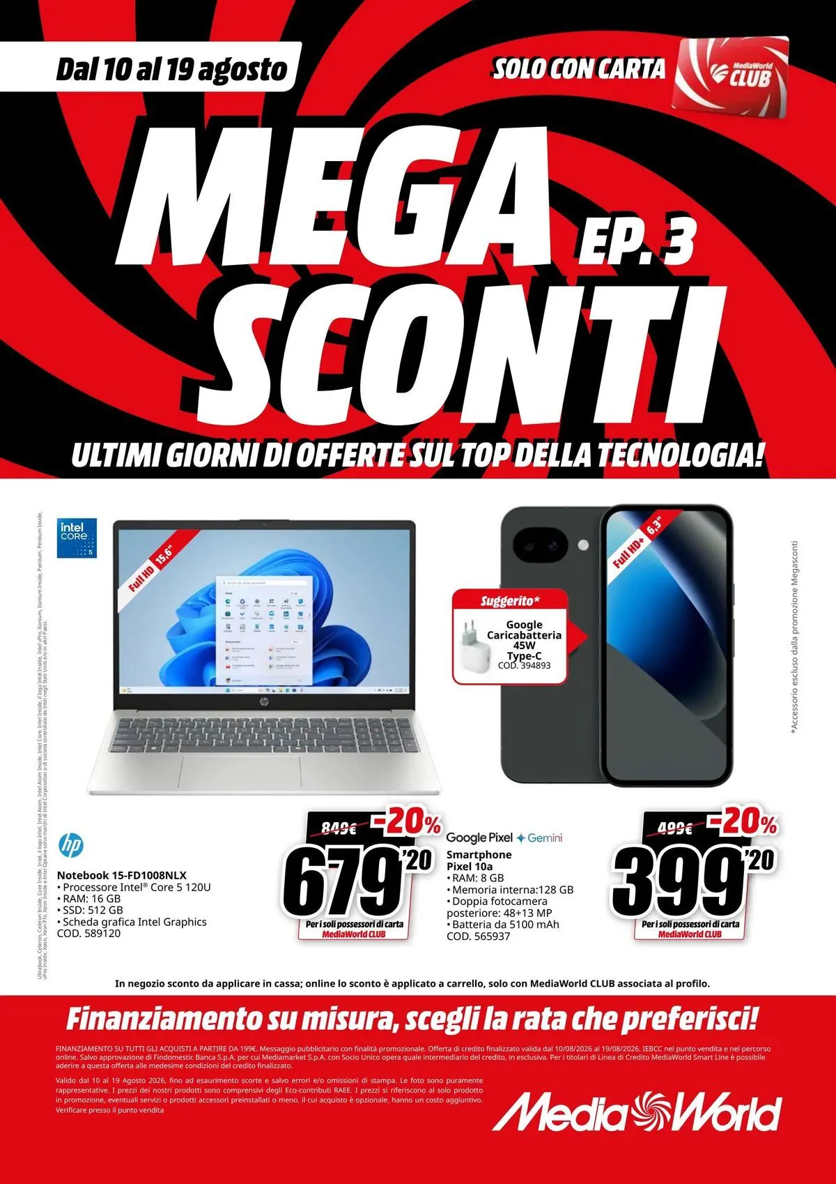 Mega sconti