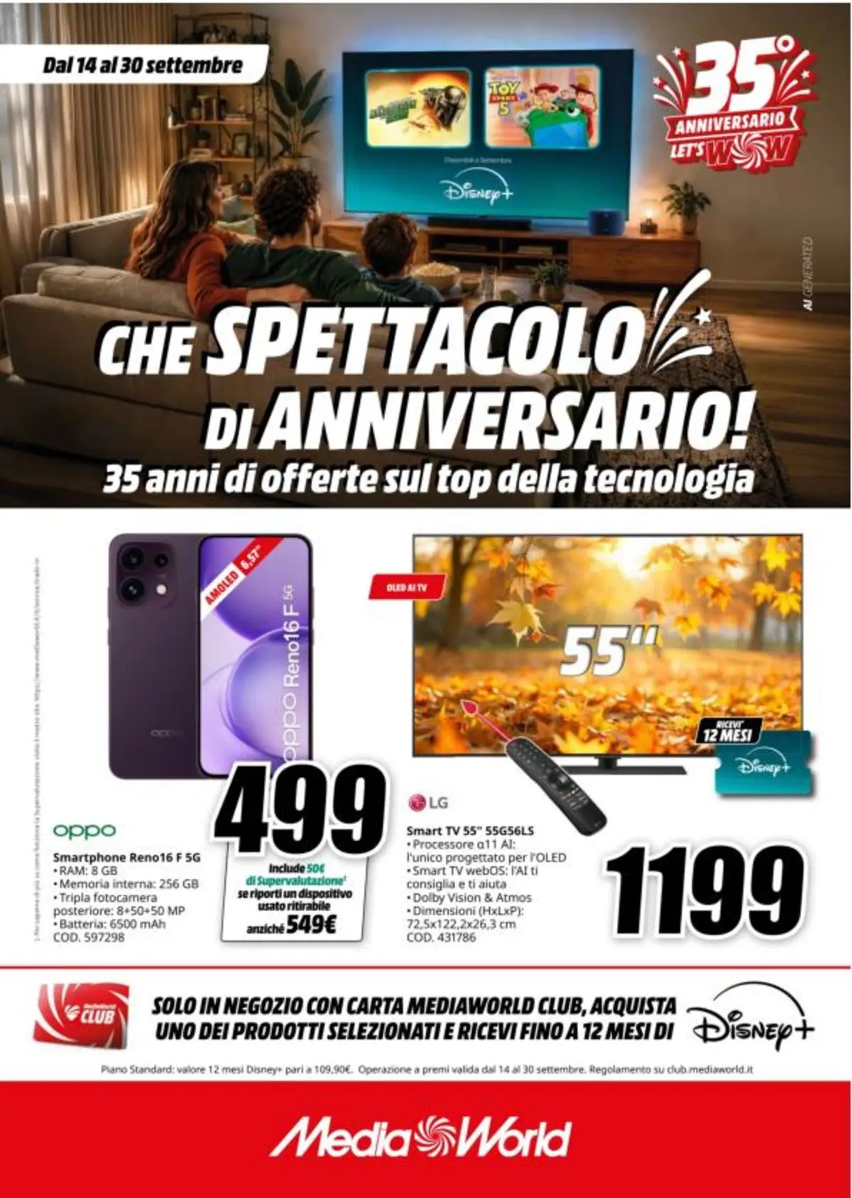 Che spettacolo di anniversario