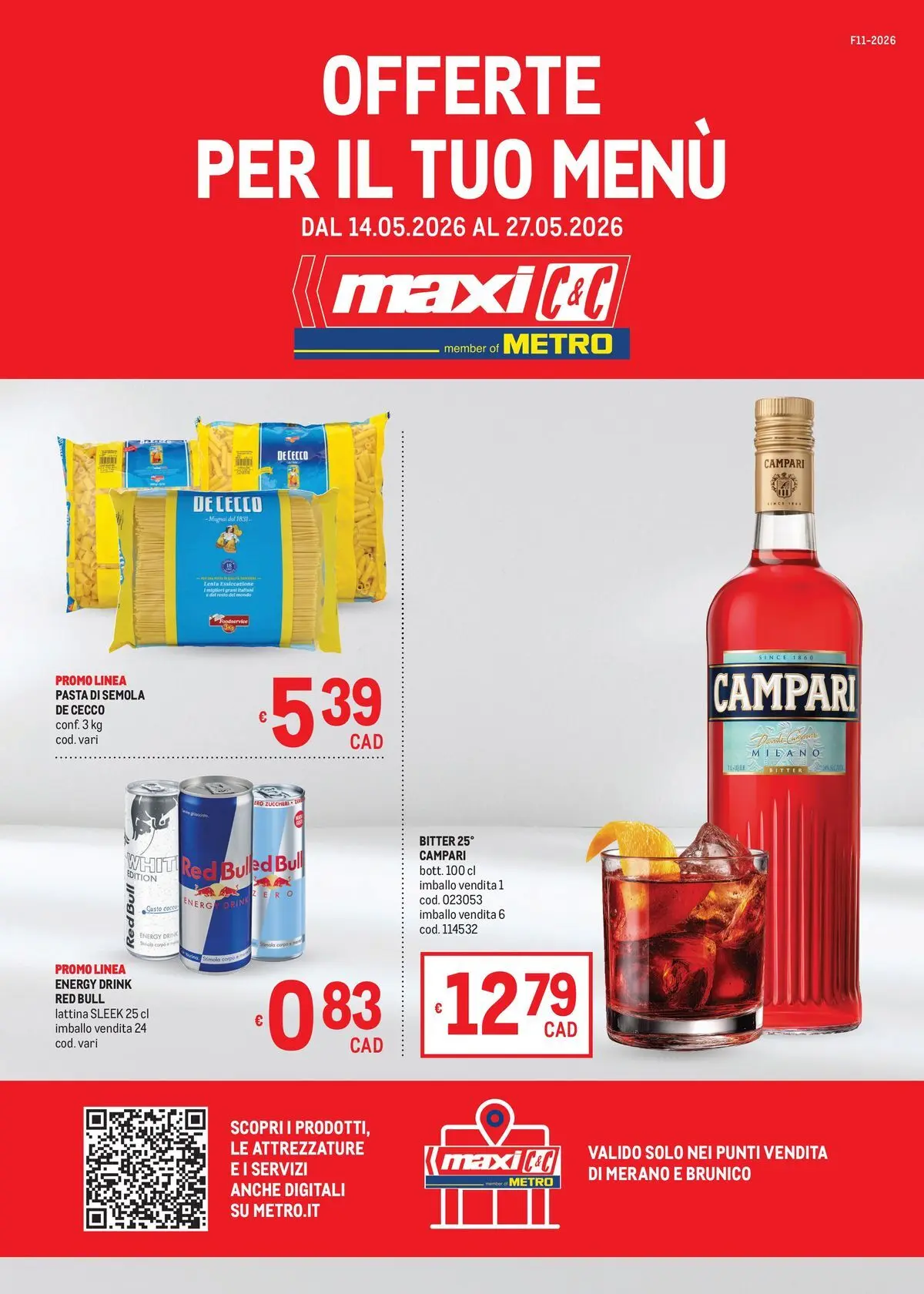 Offerte per il tuo Menù - MAXI