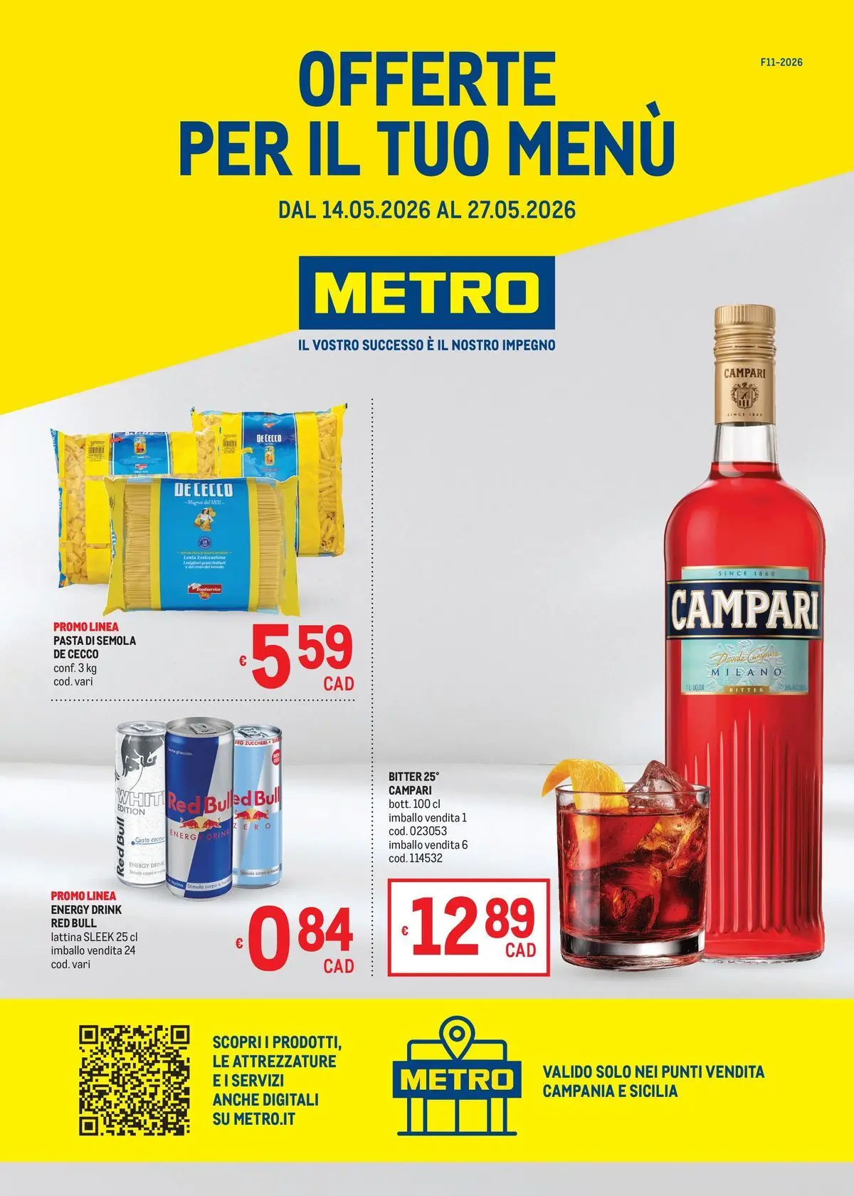 Offerte per il tuo Menù - AREA 6