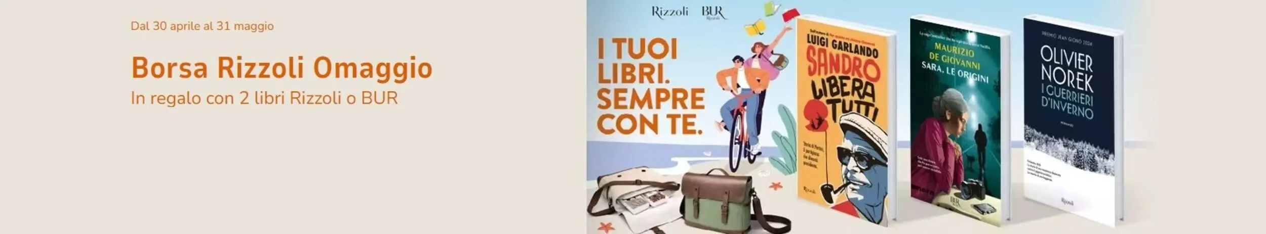 Borsa rizzoli omaggio
