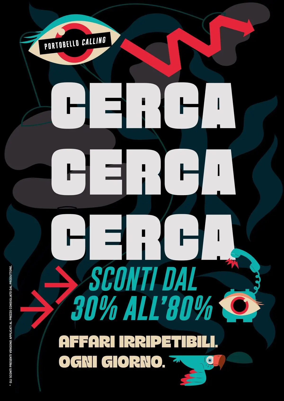 SCONTI DAL 30% ALL’80%