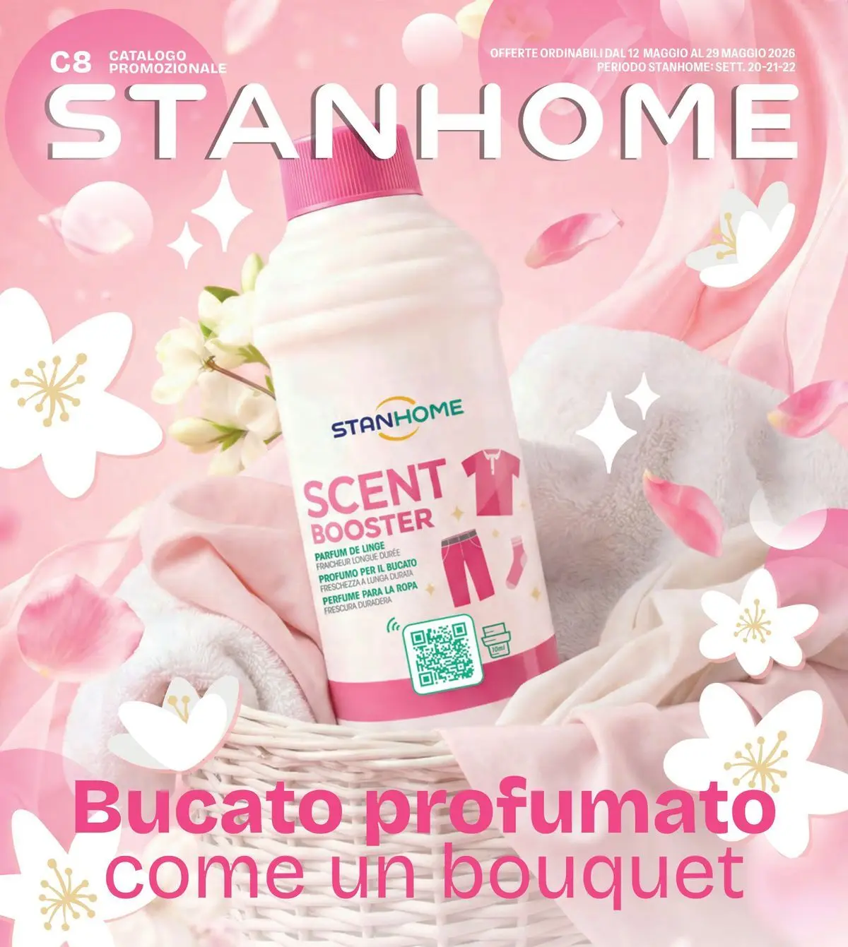 Bucato profumato come un bouquet