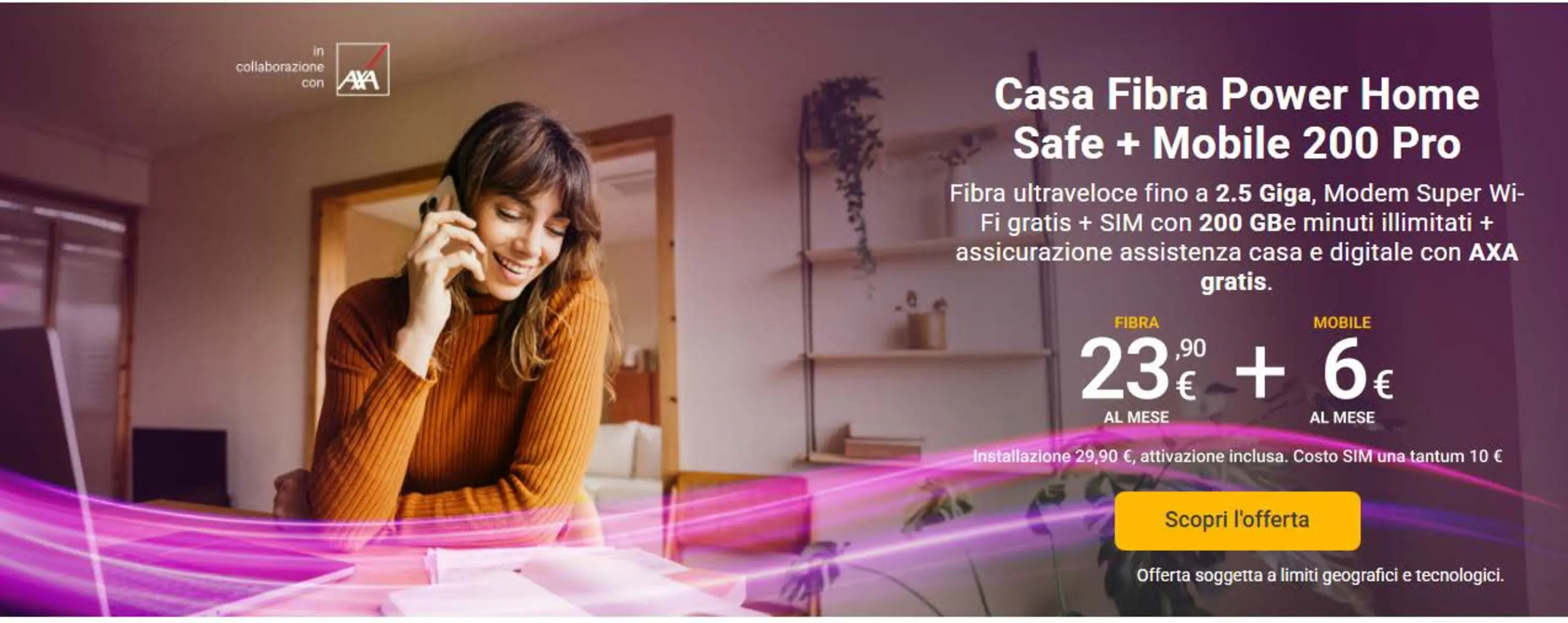 Casa Fibra Power Home Safe + Mobile 200 Pro