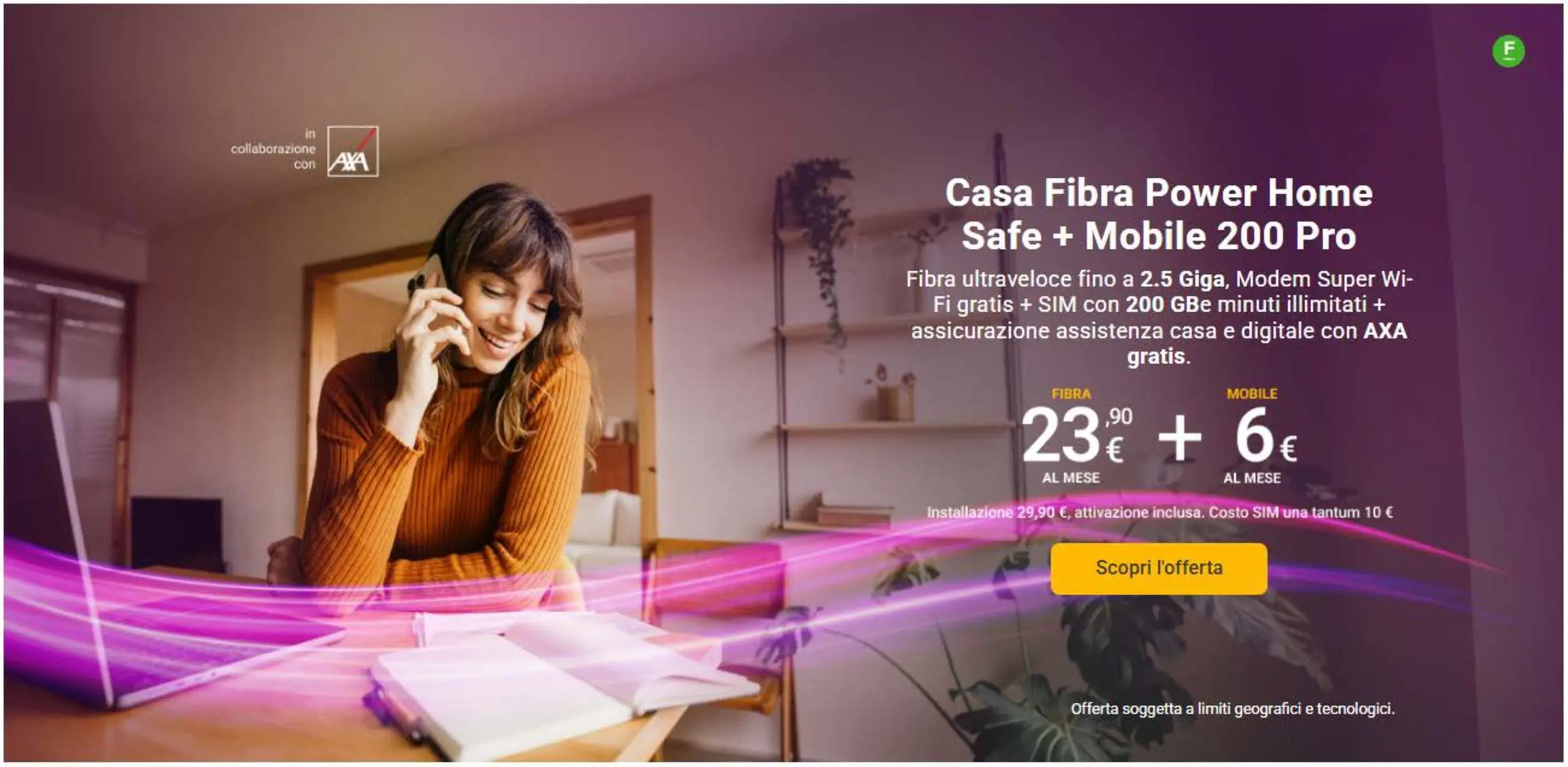 Casa Fibra Power Home Safe + Mobile 200 Pro