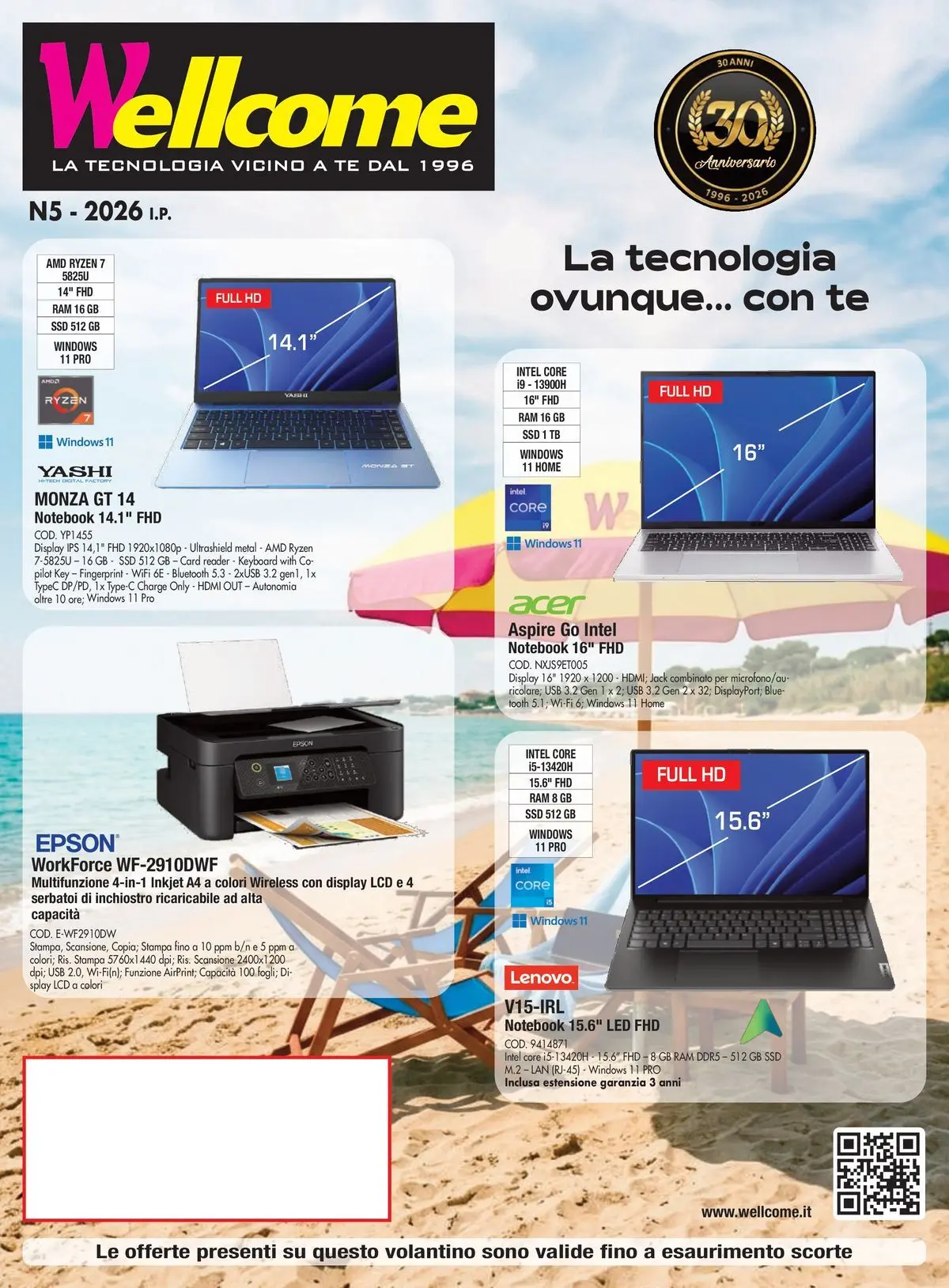 La tecnologia ovunque... con te