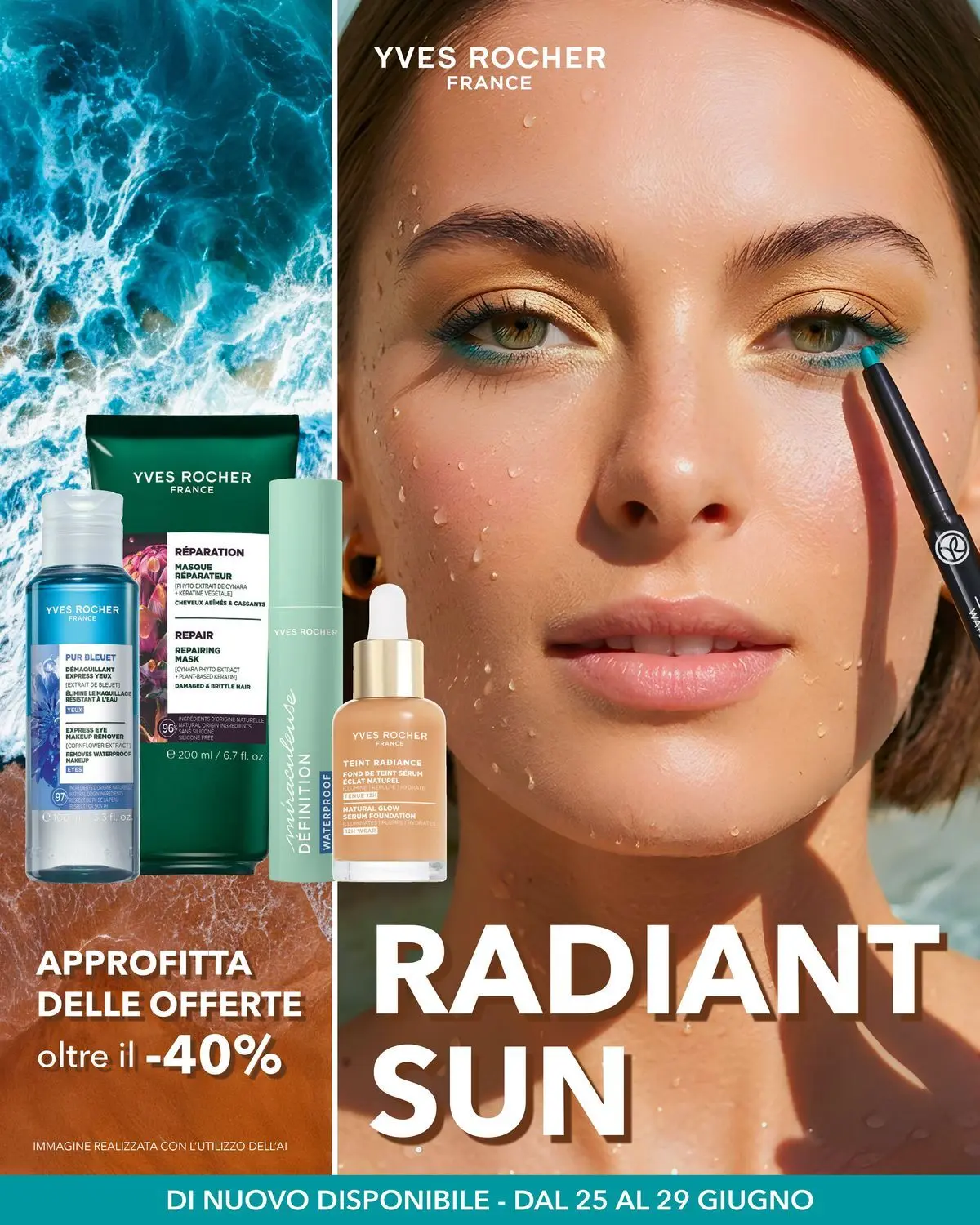 Radiant sun