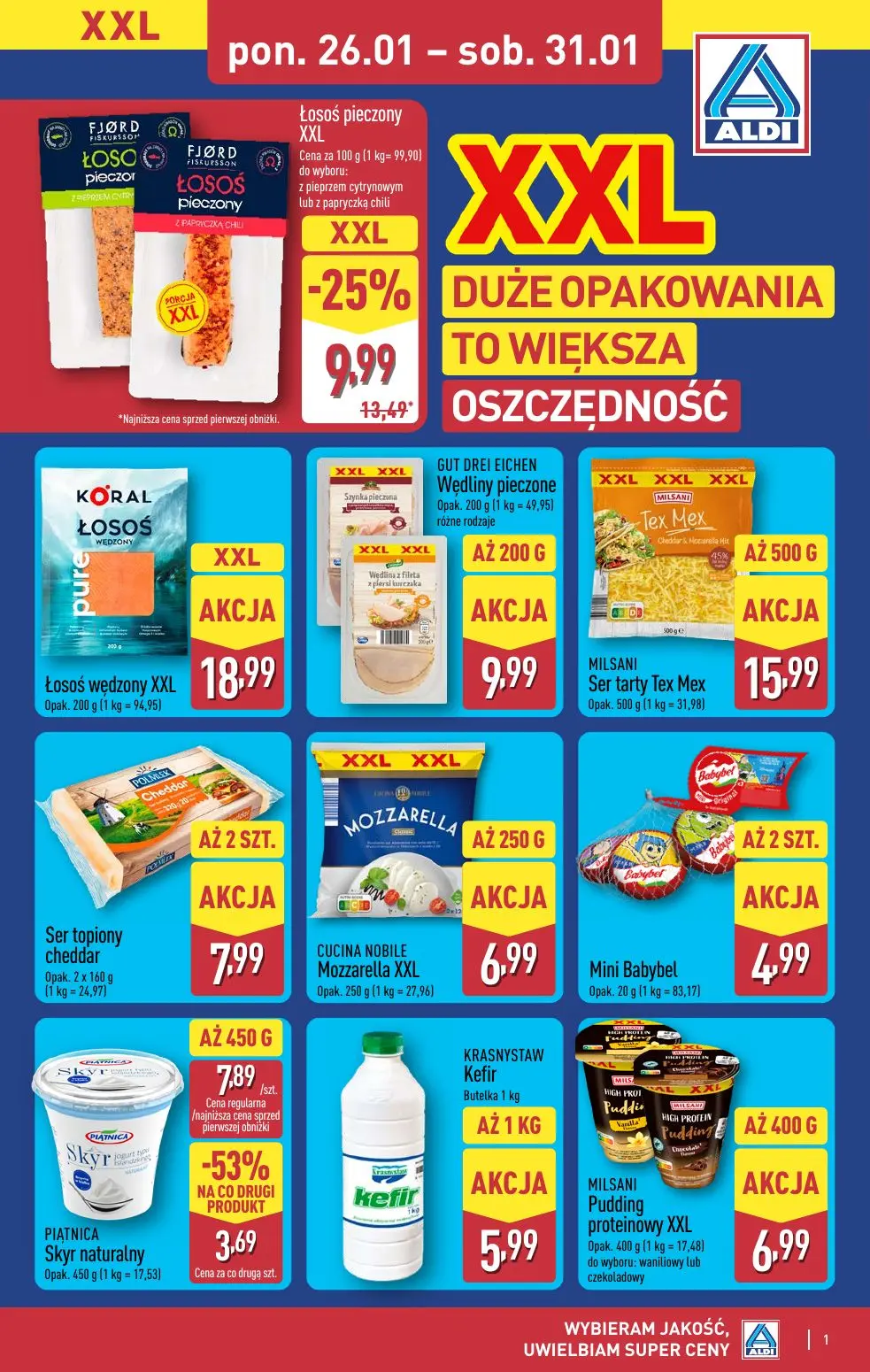 Duże opakowania