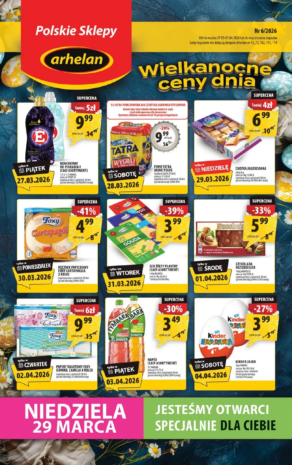 Wielkanocne ceny dnia