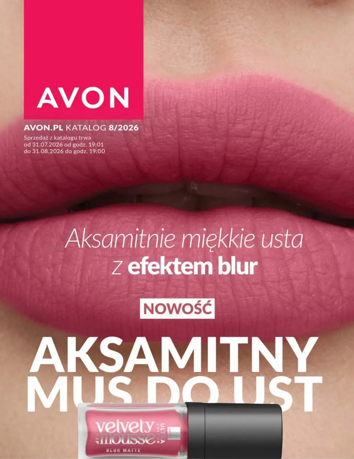 Aksamitny mus do ust