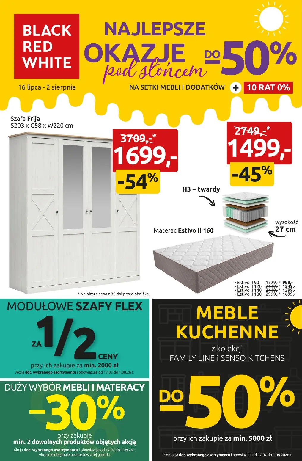 NAJLEPSZE OKAZJE POD SŁOŃCEM DO-50%