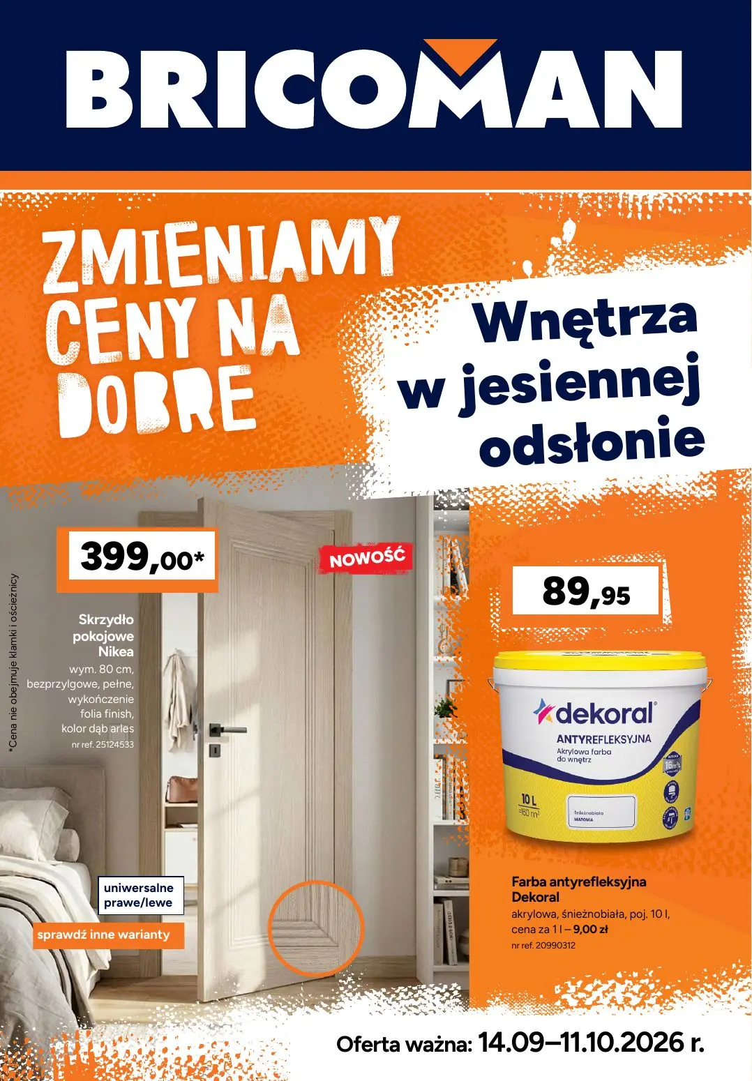 Zmieniamy ceny na dobre