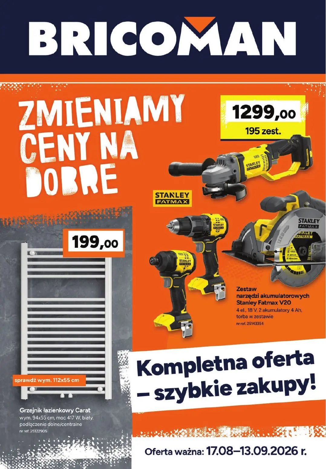 Zmieniamy ceny na dobre