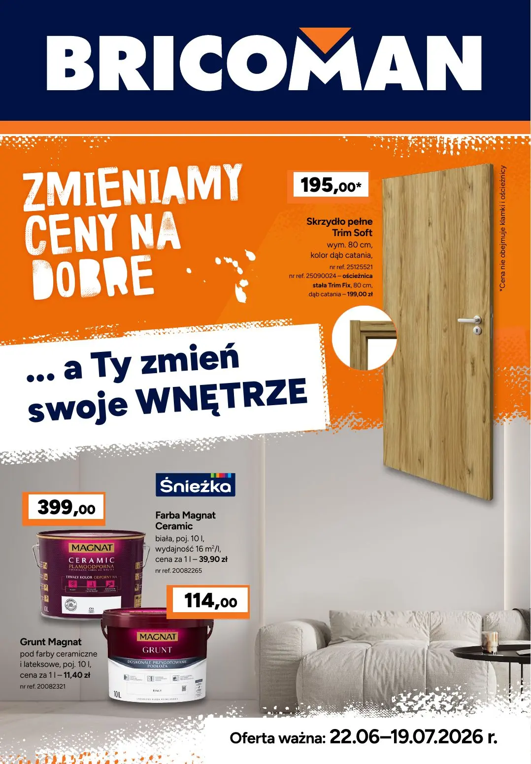 Zmieniamy ceny na dobre