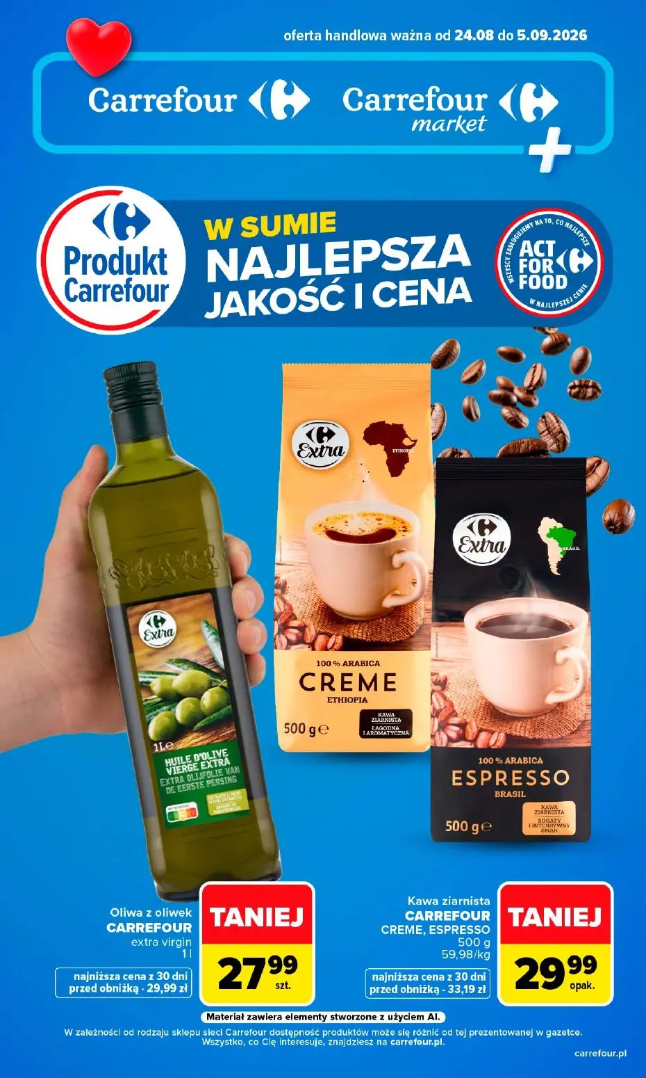 Najlepsze produkty Carrefour