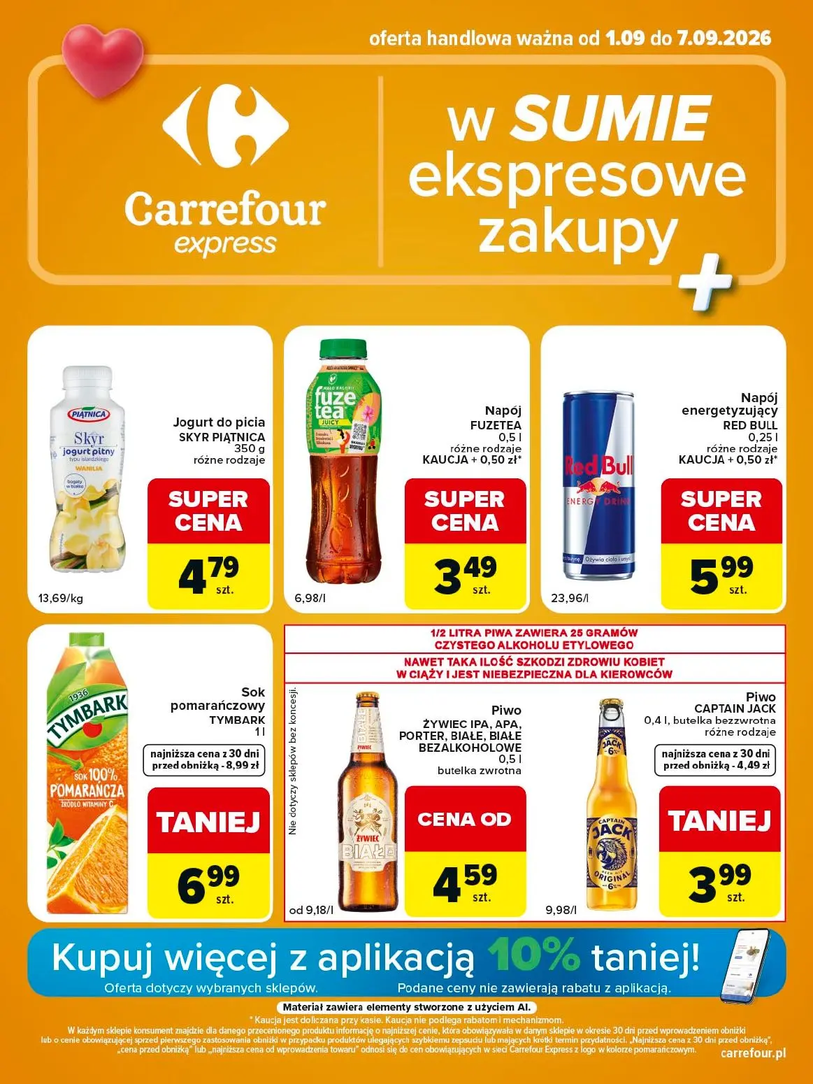 W sumie ekspresowe zakupy