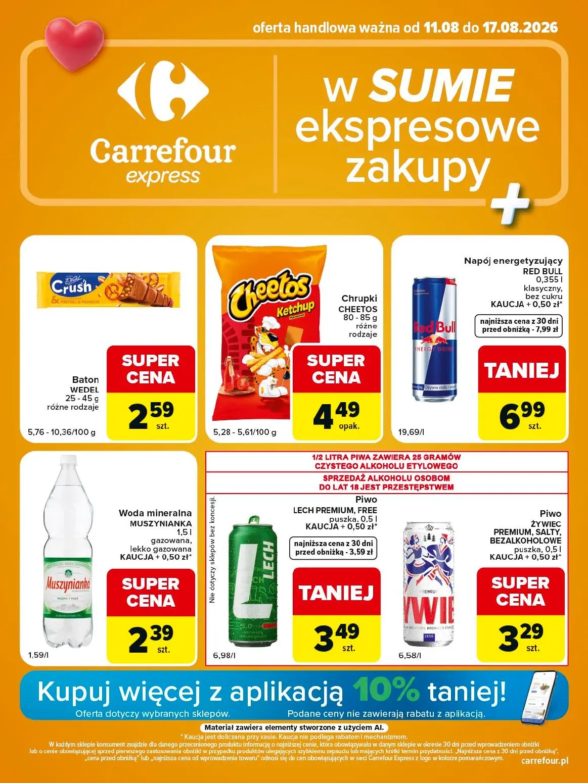 W sumie ekspresowe zakupy
