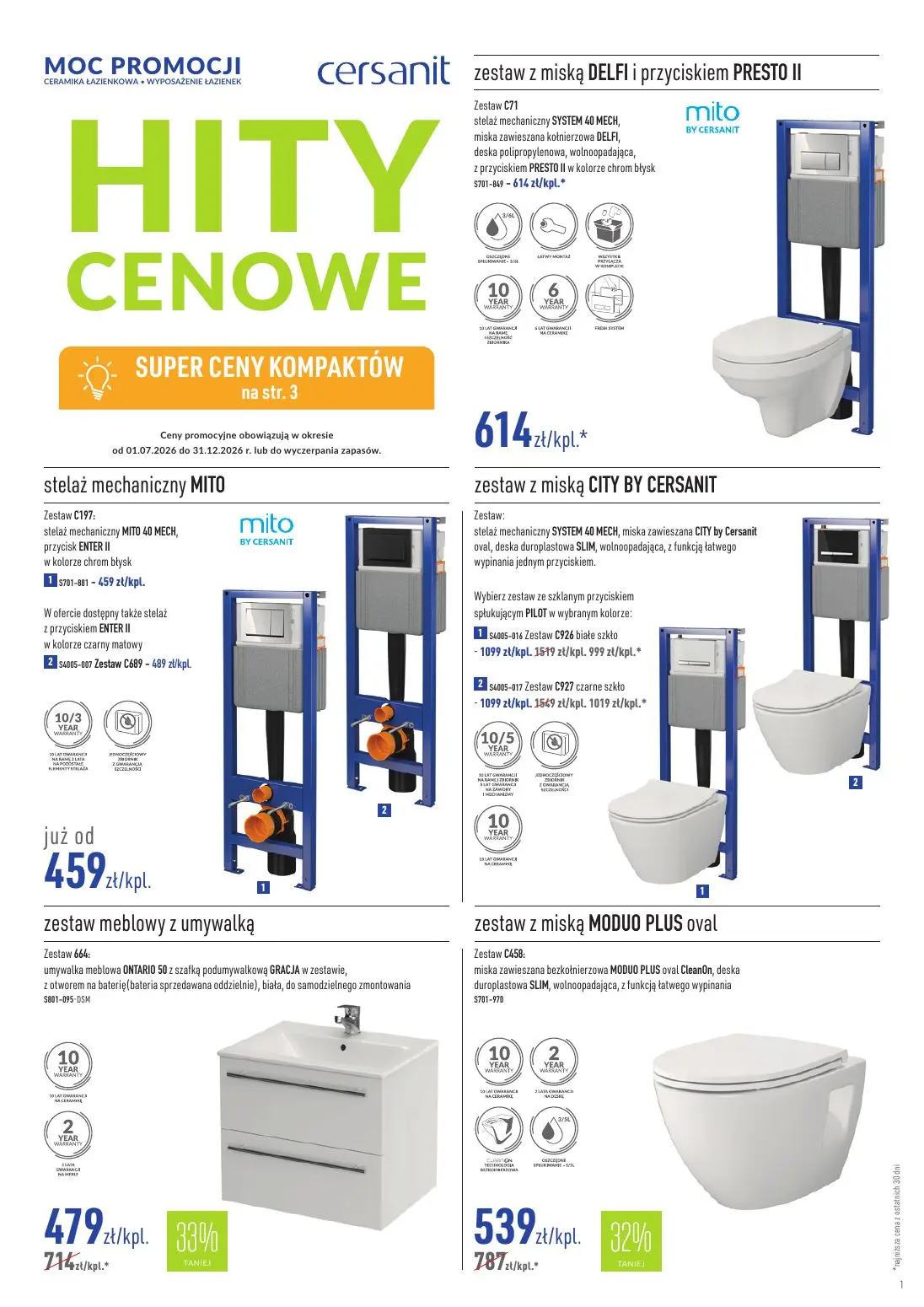 Hity cenowe