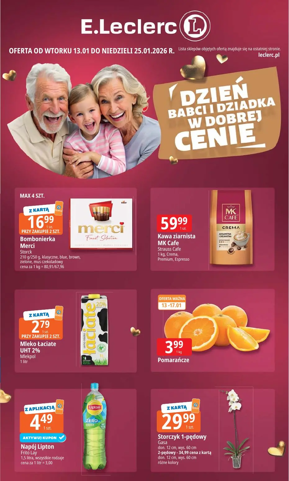 Dzień Babci i Dziadka w super cenie 